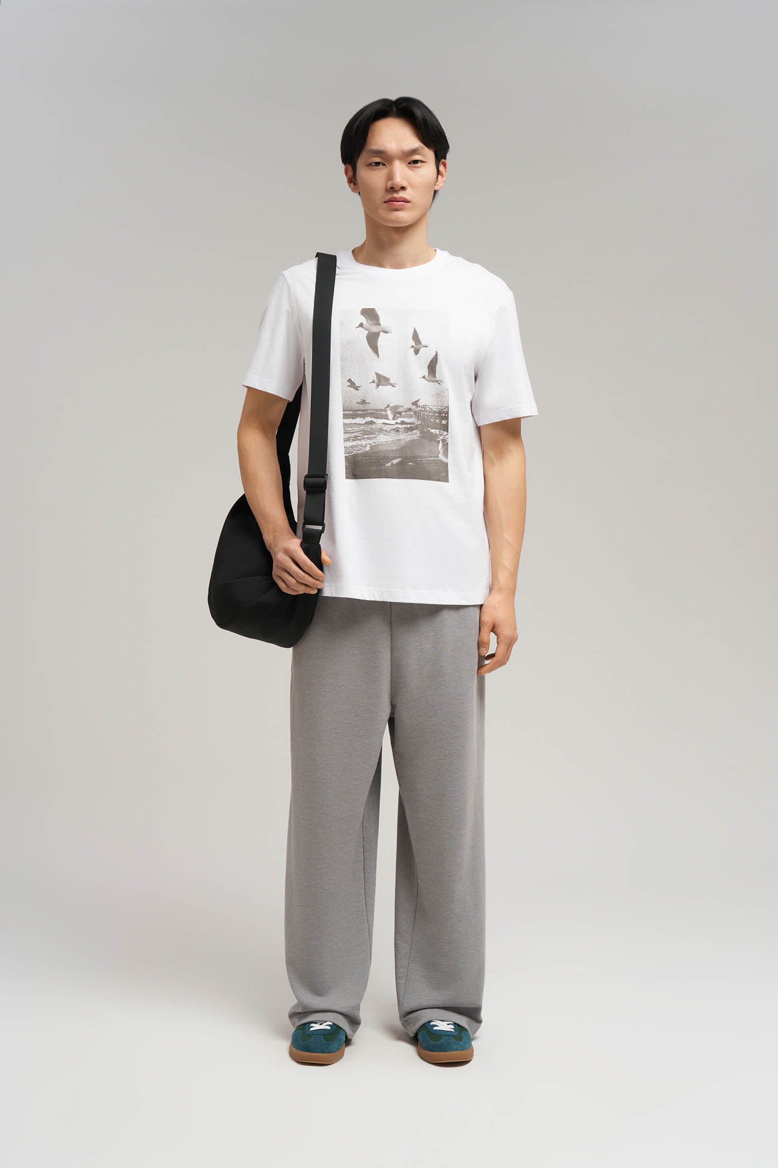 Футболка FINN FLARE regular fit, 201 white, арт. FBG21061