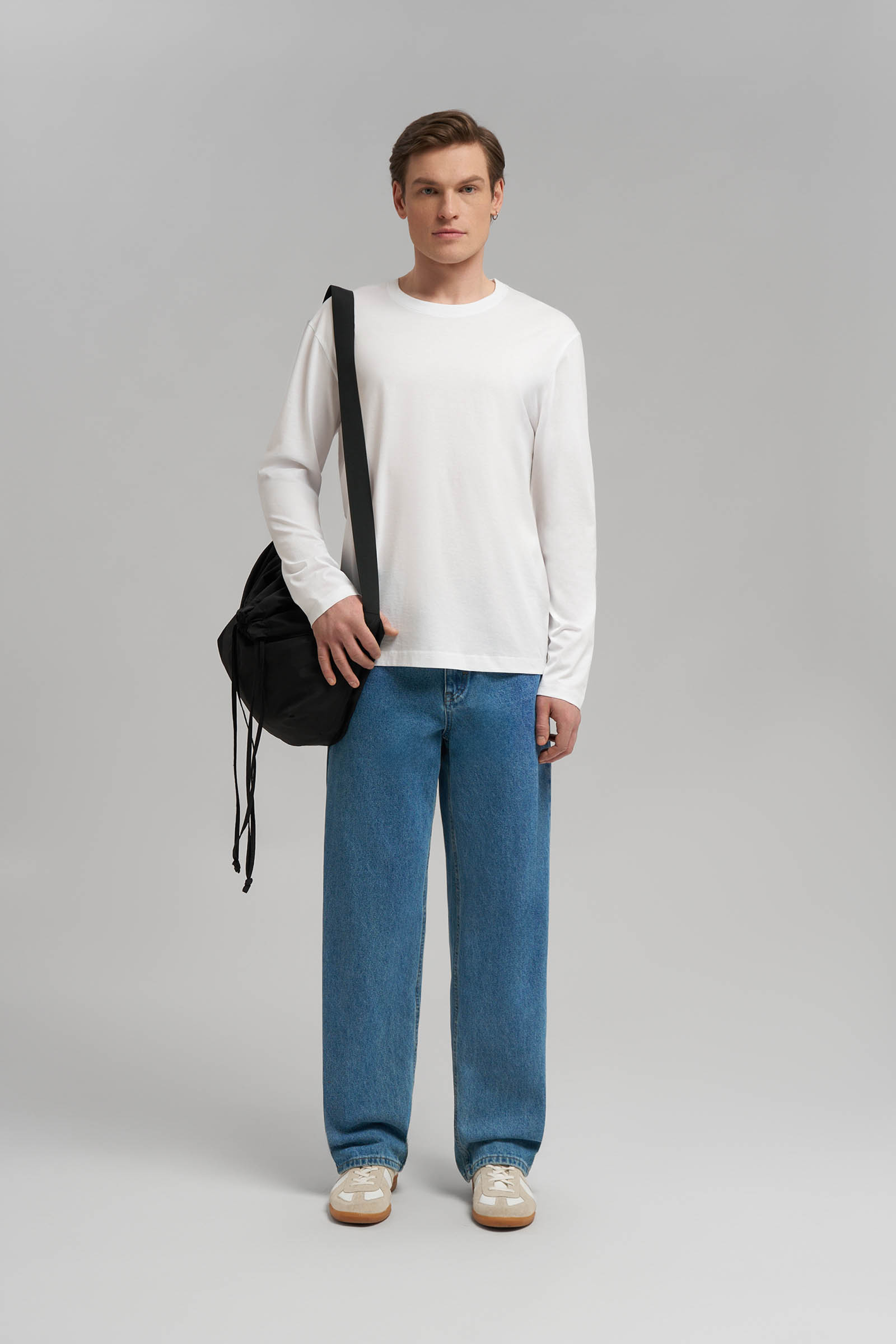 Лонгслив Finn Flare Regular Fit, 201 white, арт. FBG21096