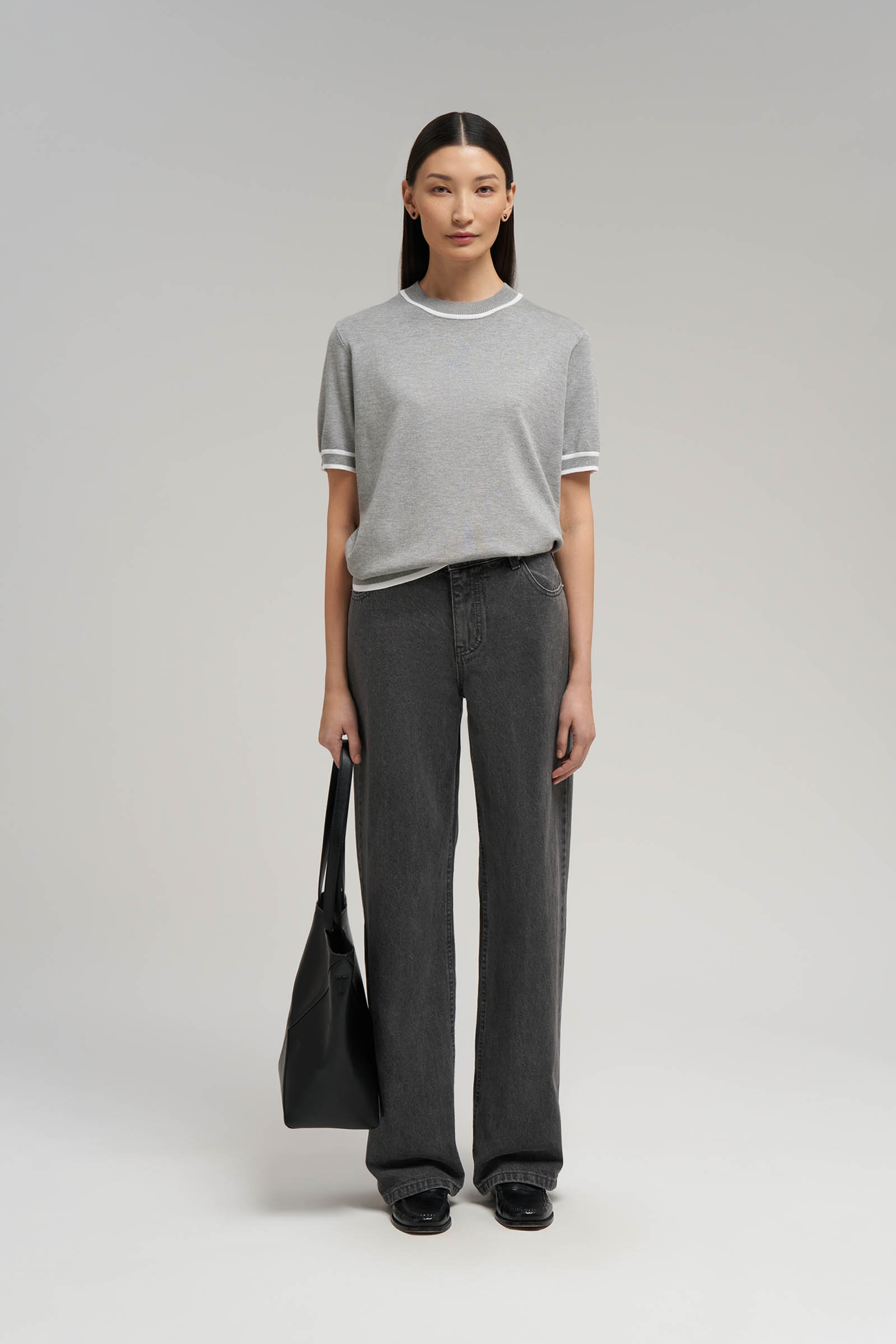 Джемпер FINN FLARE, 255 mouse melange, арт. FBG11107