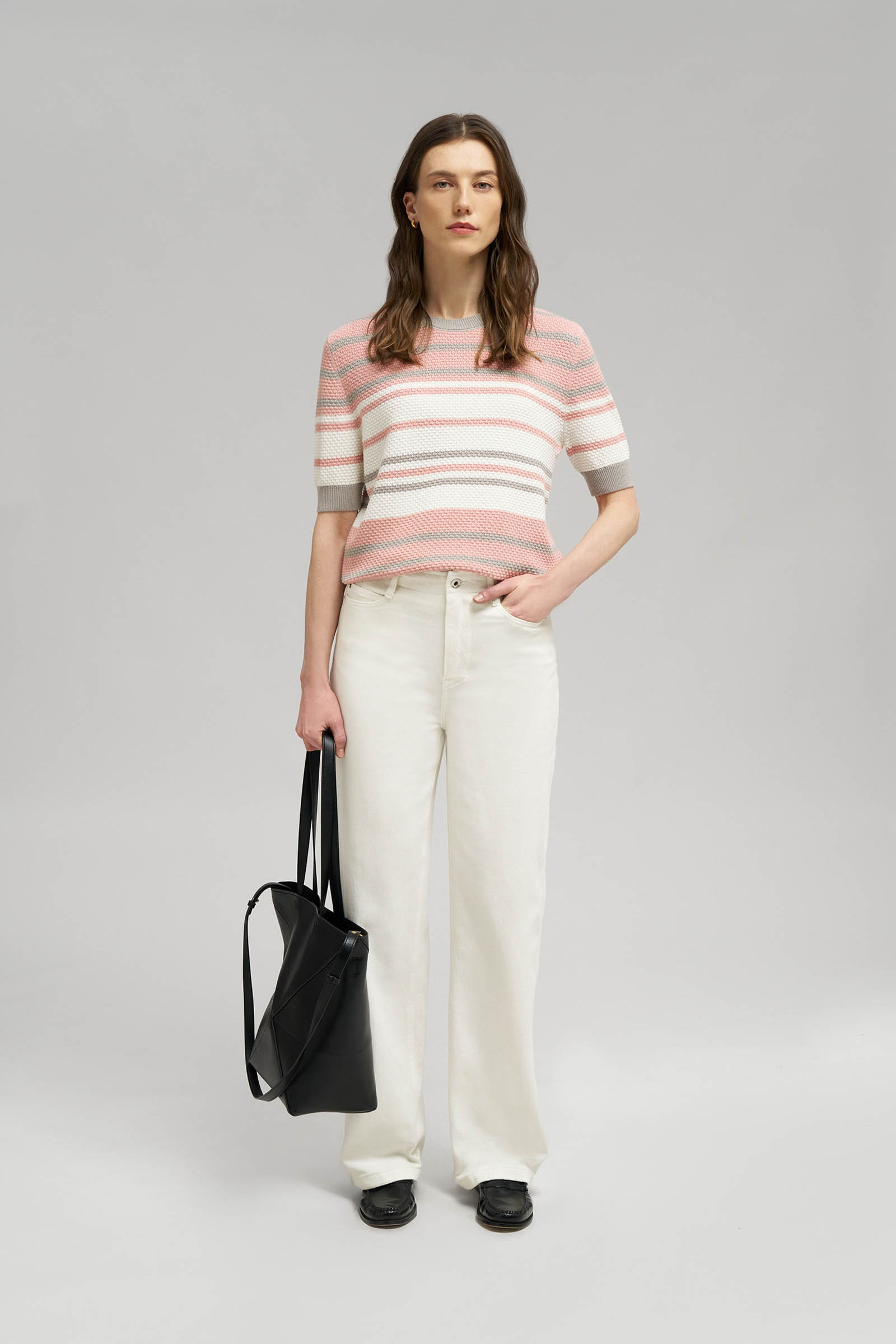 Джемпер Finn Flare в полоску, разноцветный, арт. FBG12100