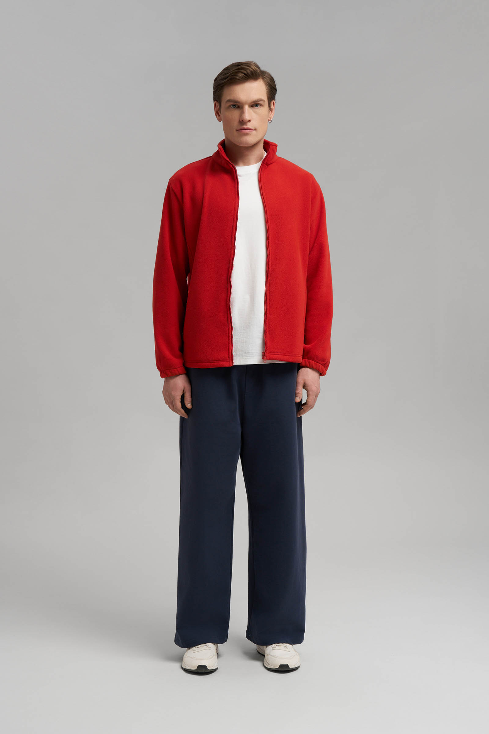 Куртка FINN FLARE из мембранной ткани со съемной флисовой подстежкой, красный, арт. FBG21097