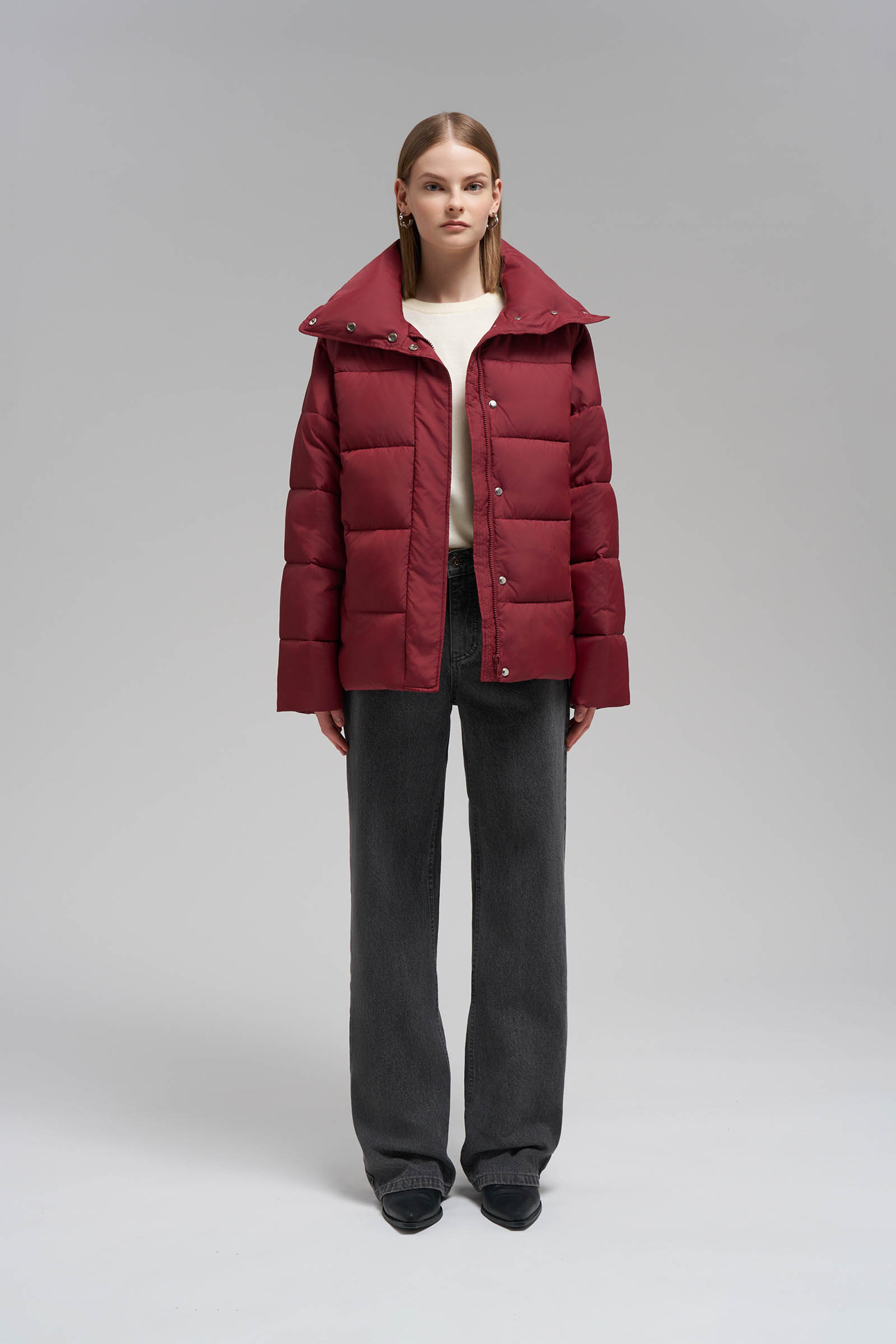 Женская куртка FINN FLARE, 376 cordovan, арт. FBG11013