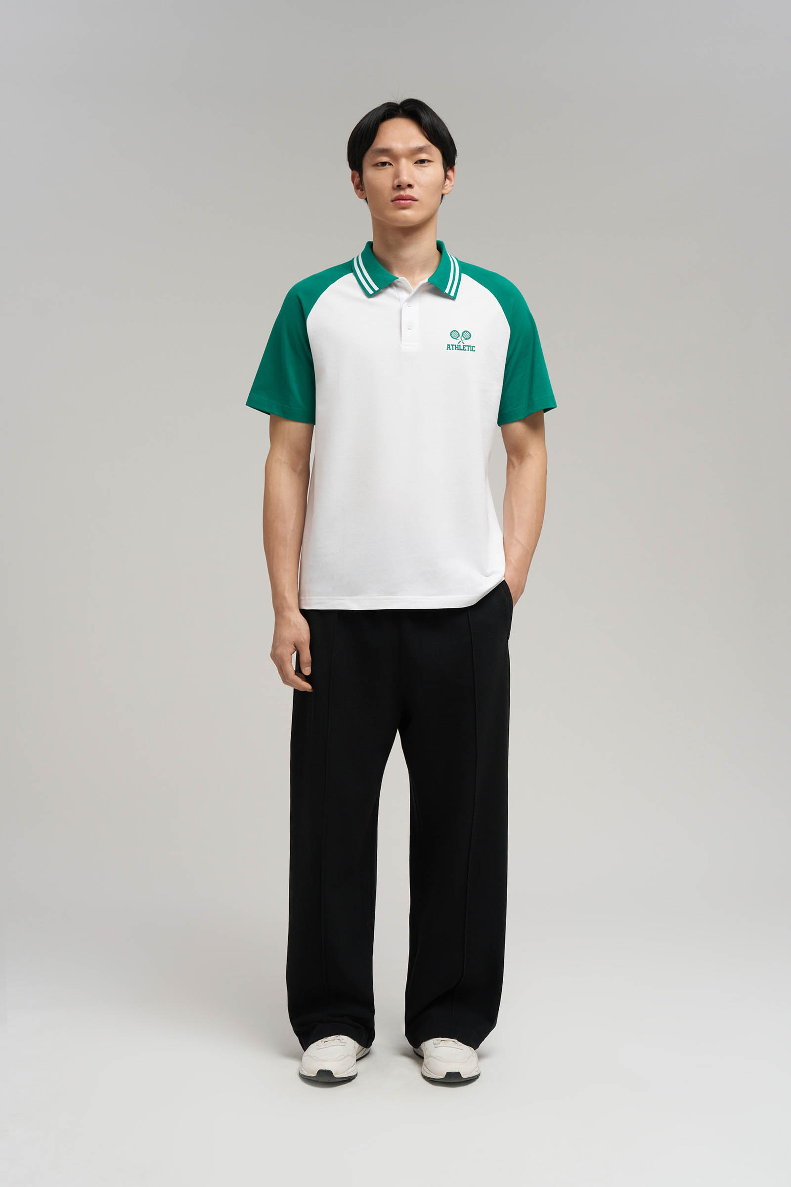 Поло Finn Flare Regular Fit, 500 mc green, арт. FBG21046