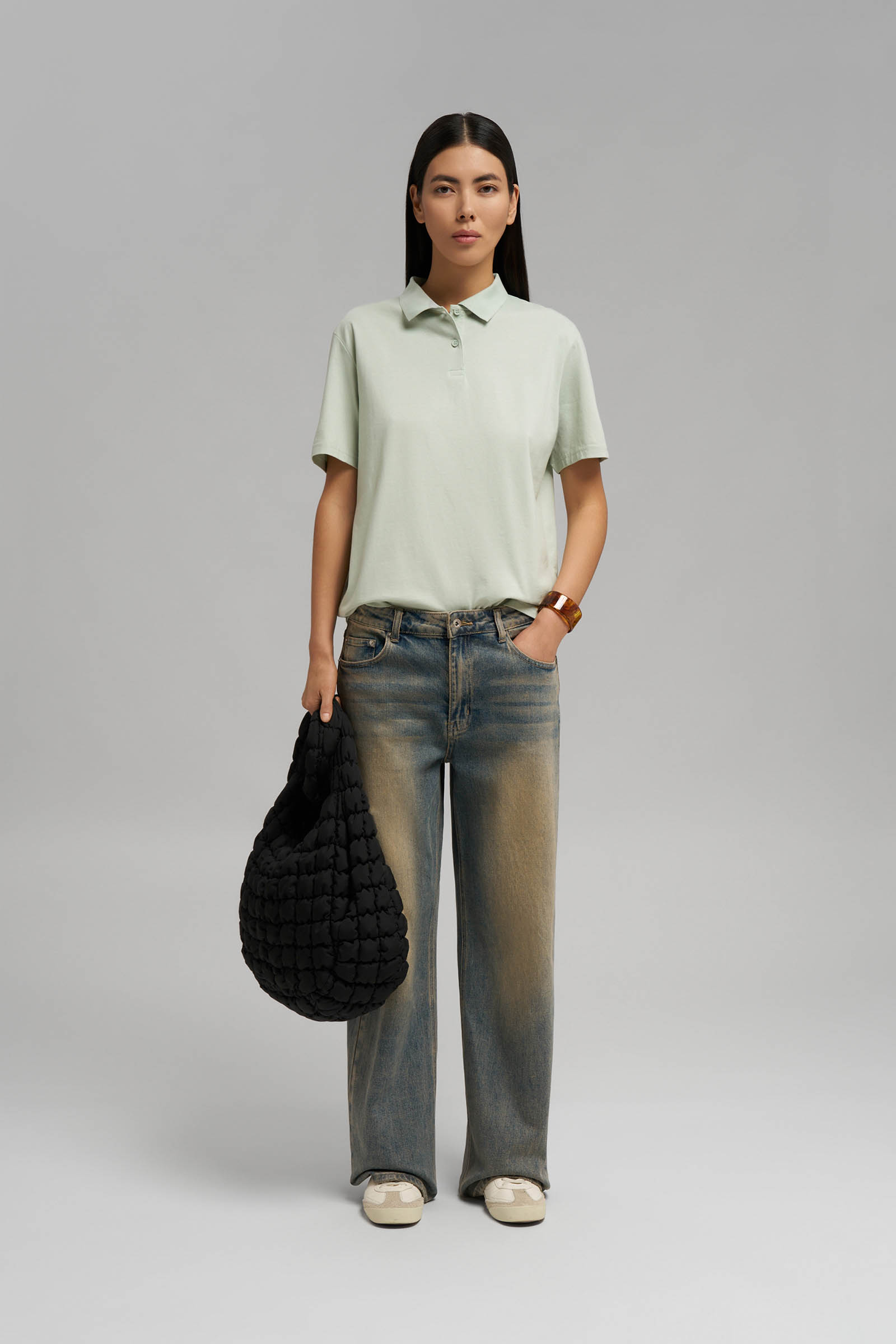 Поло Finn Flare Comfort Fit, 536 sea foam, арт. FBG11048