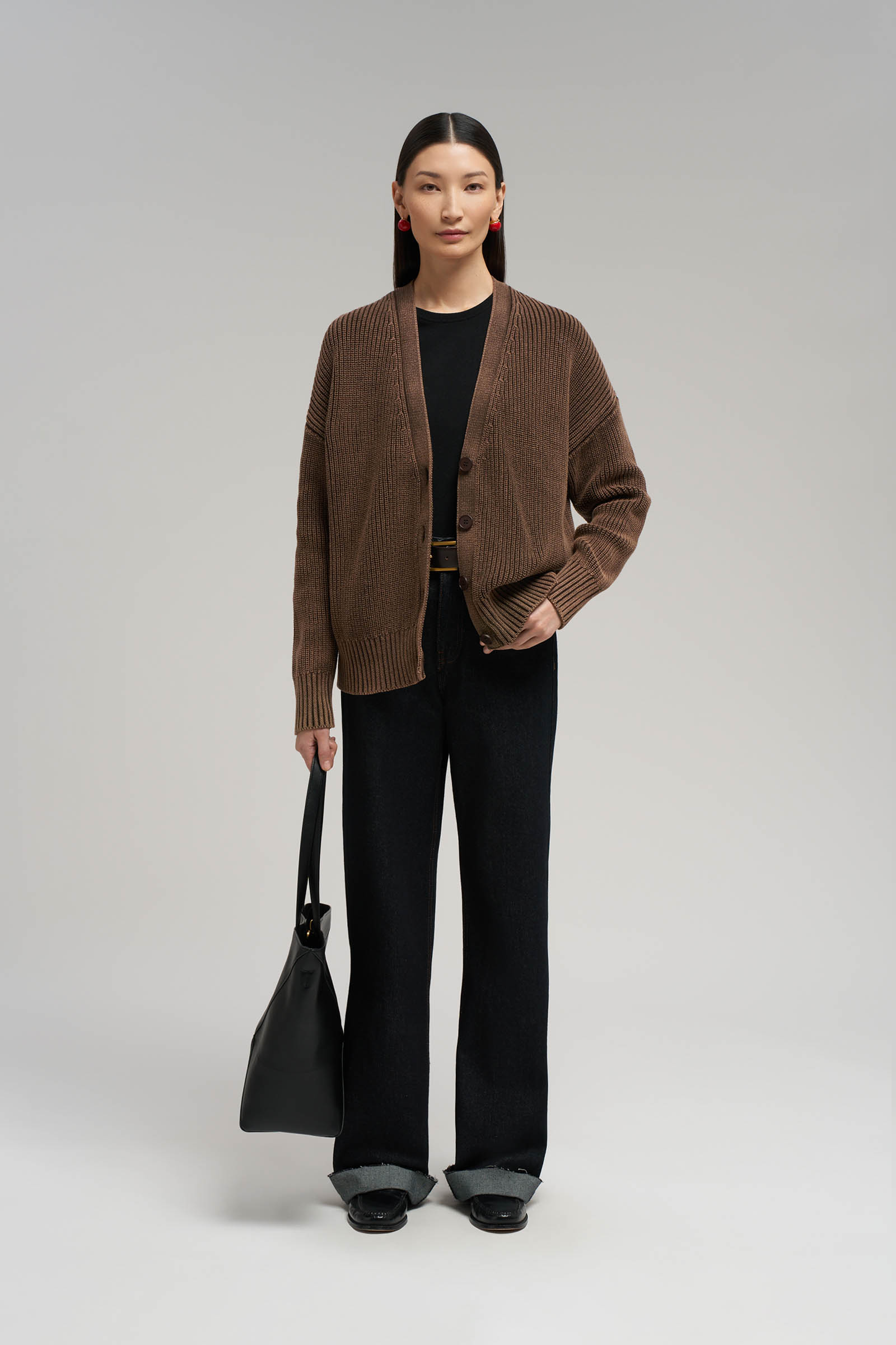 Свободный кардиган Finn Flare, 641 java, арт. FBG11120