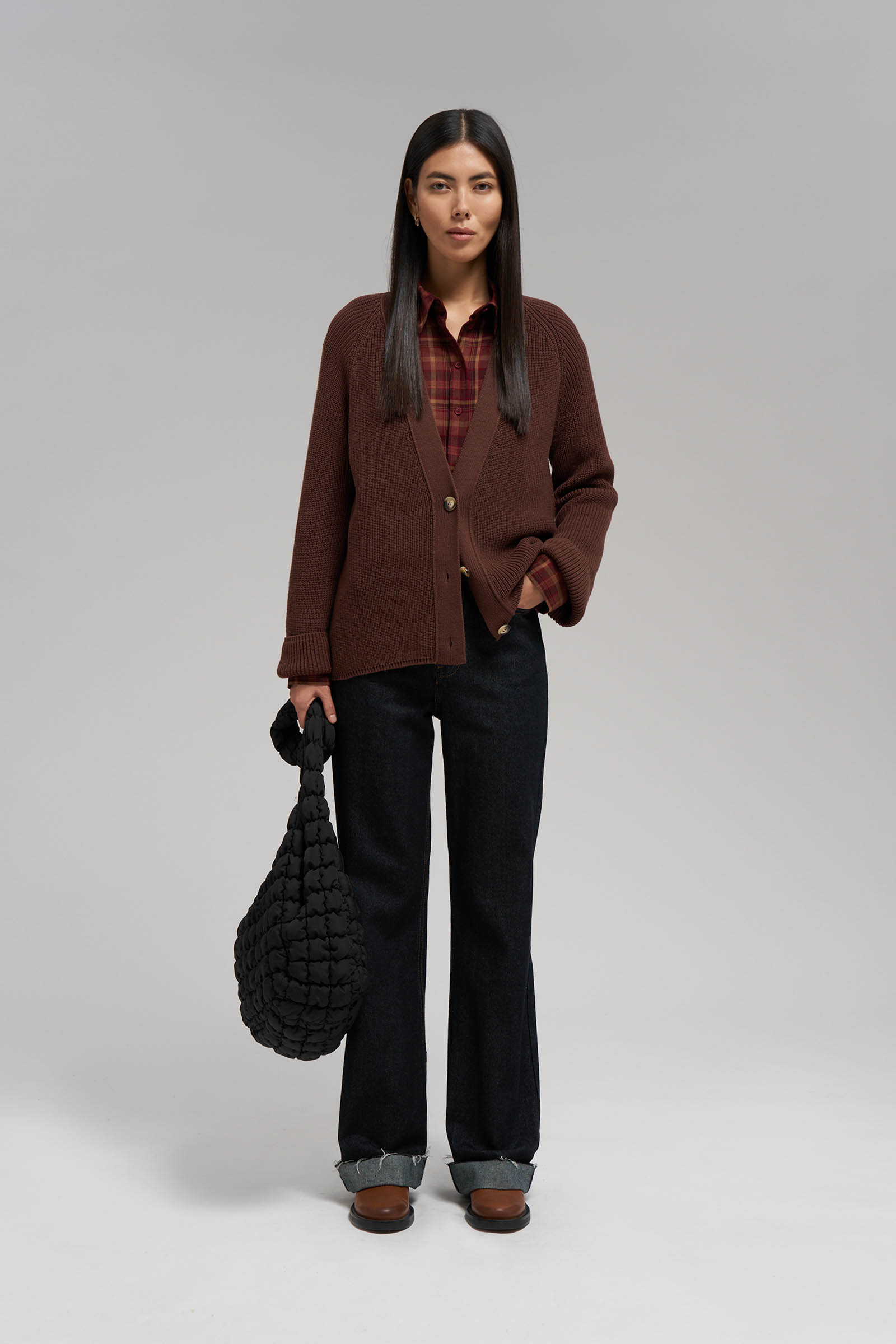 Кардиган женский Finn Flare, 641 java, арт. FBG11126