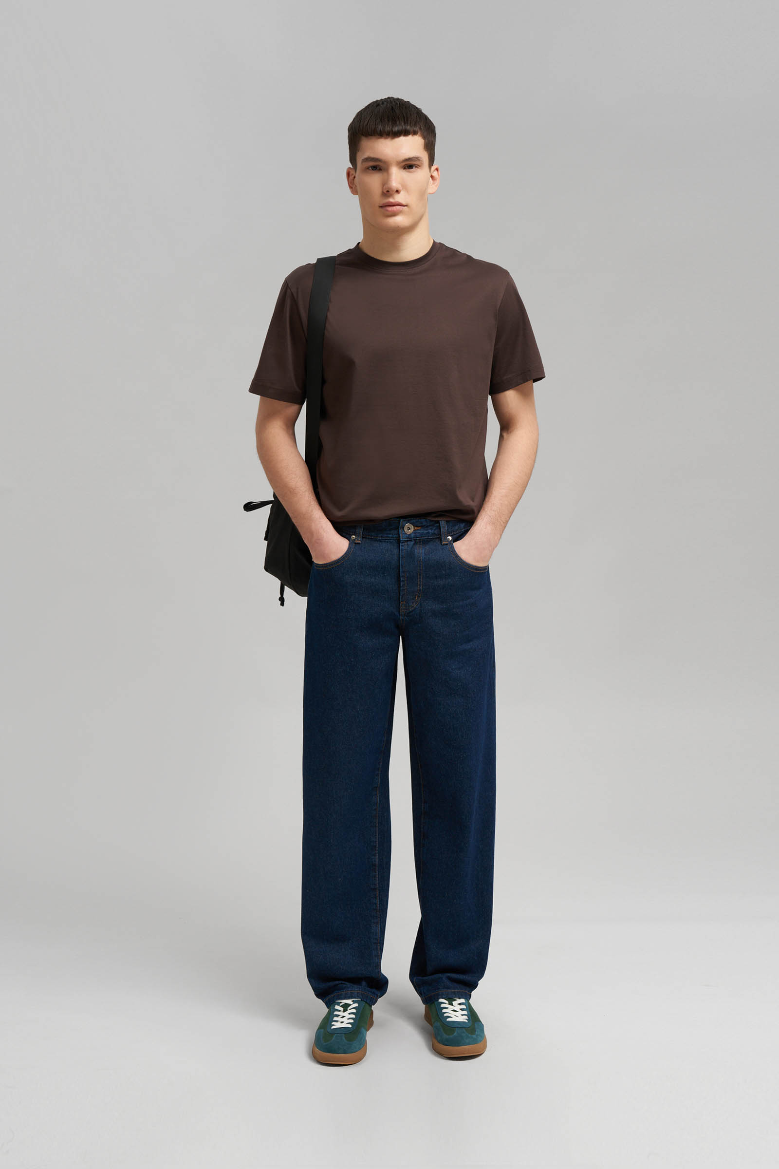 Футболка FINN FLARE из мерсеризованного хлопка, 641 java, арт. FBG21050