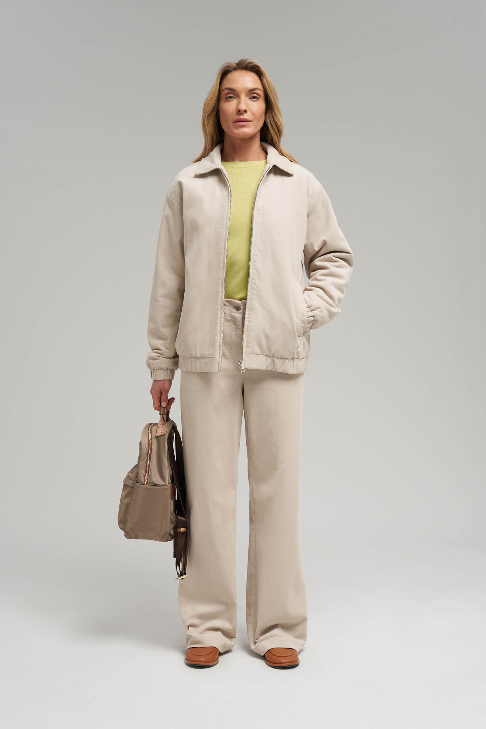 Бомбер из вельвета Finn Flare, 713 grain, арт. FBG11053