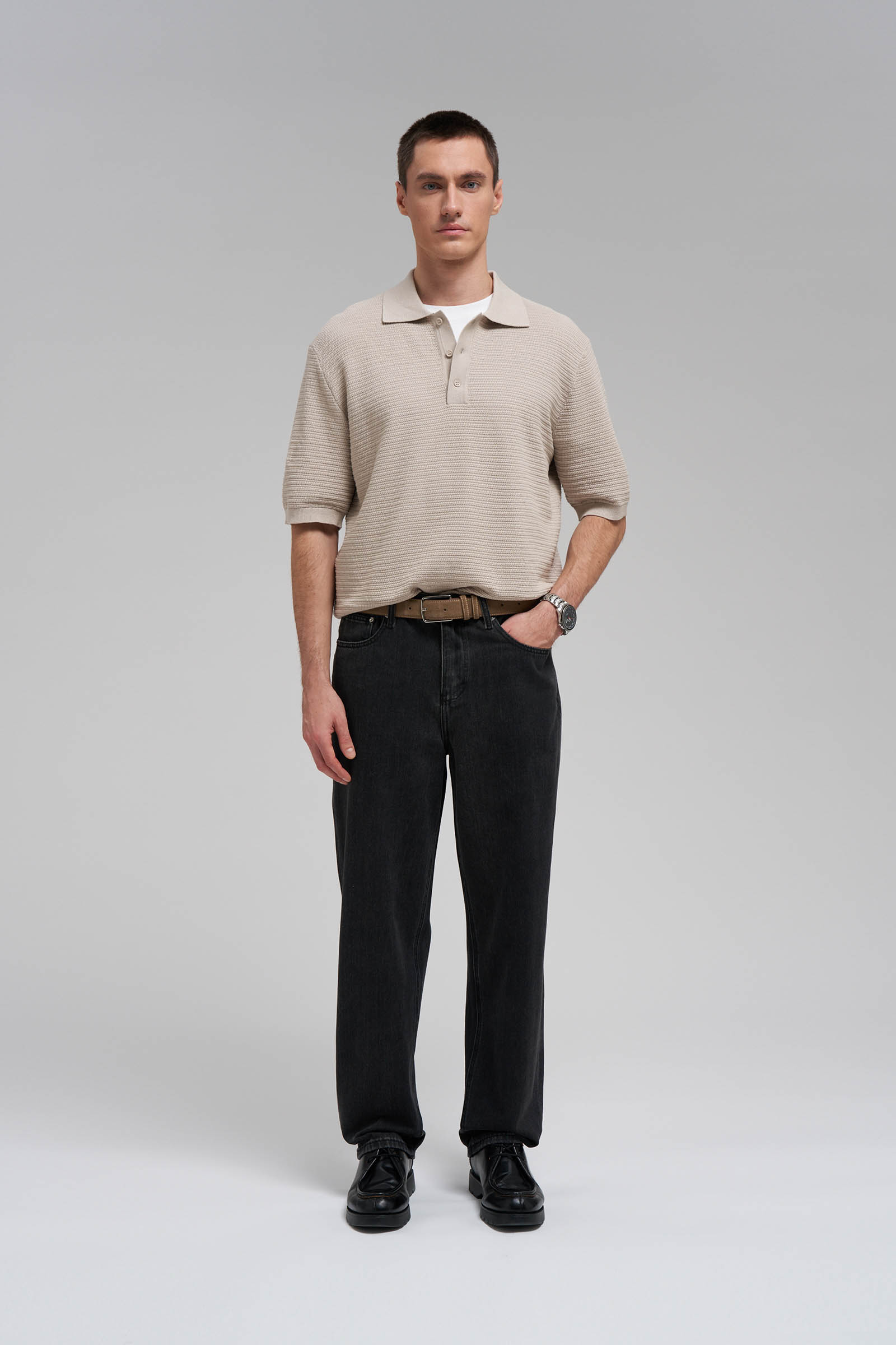 Джемпер-поло FINN FLARE, 713 grain, арт. FBG21118