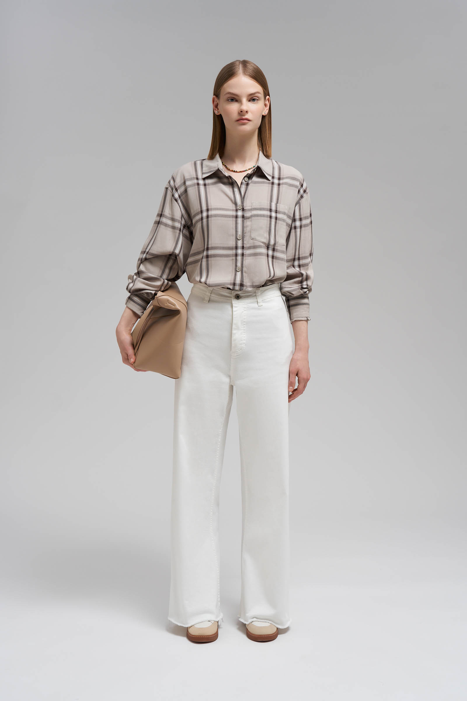 Рубашка regular fit в клетку 5999₽