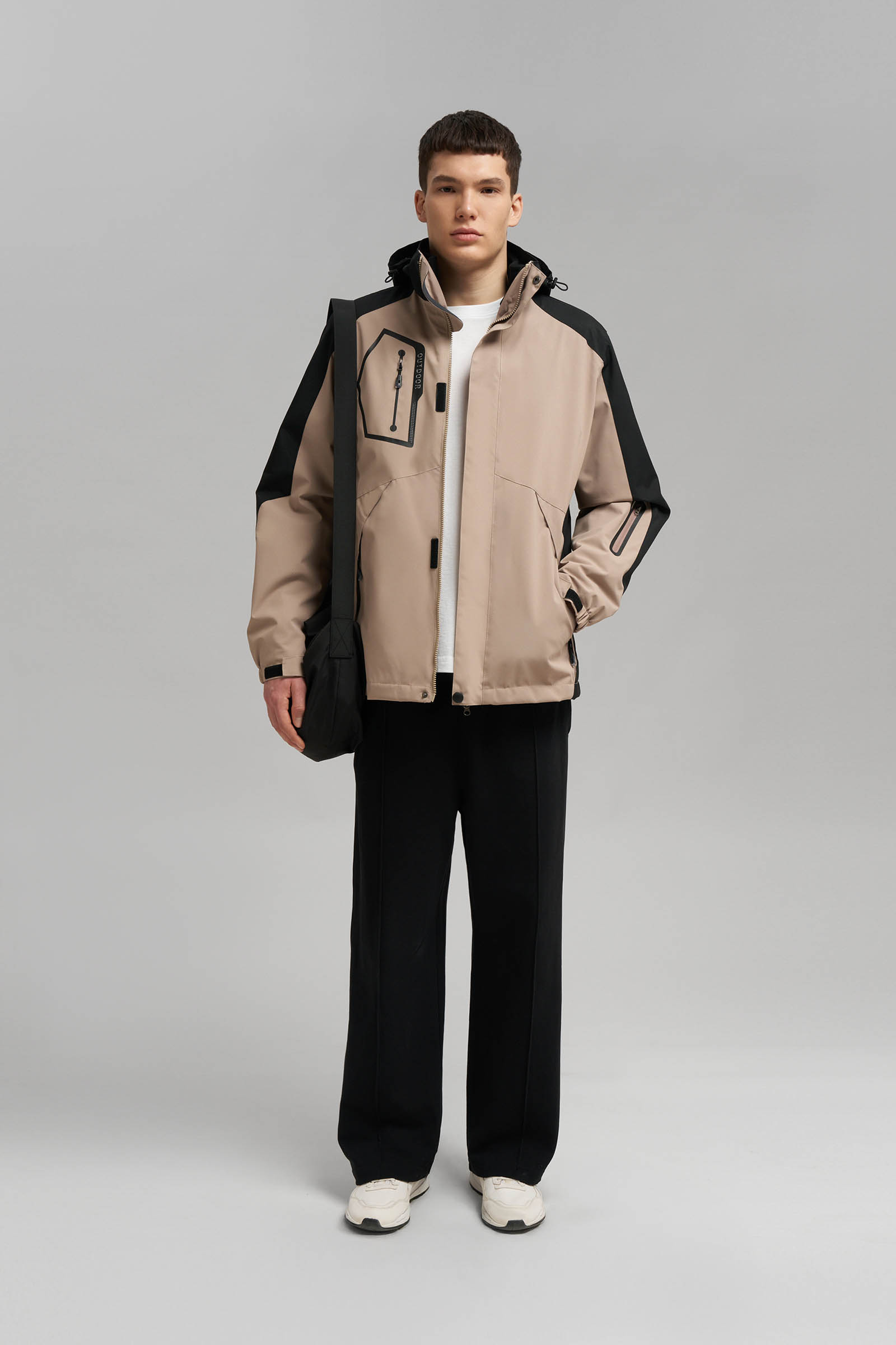 Куртка Finn Flare из мембранной ткани, бежевый, арт. FBG91001