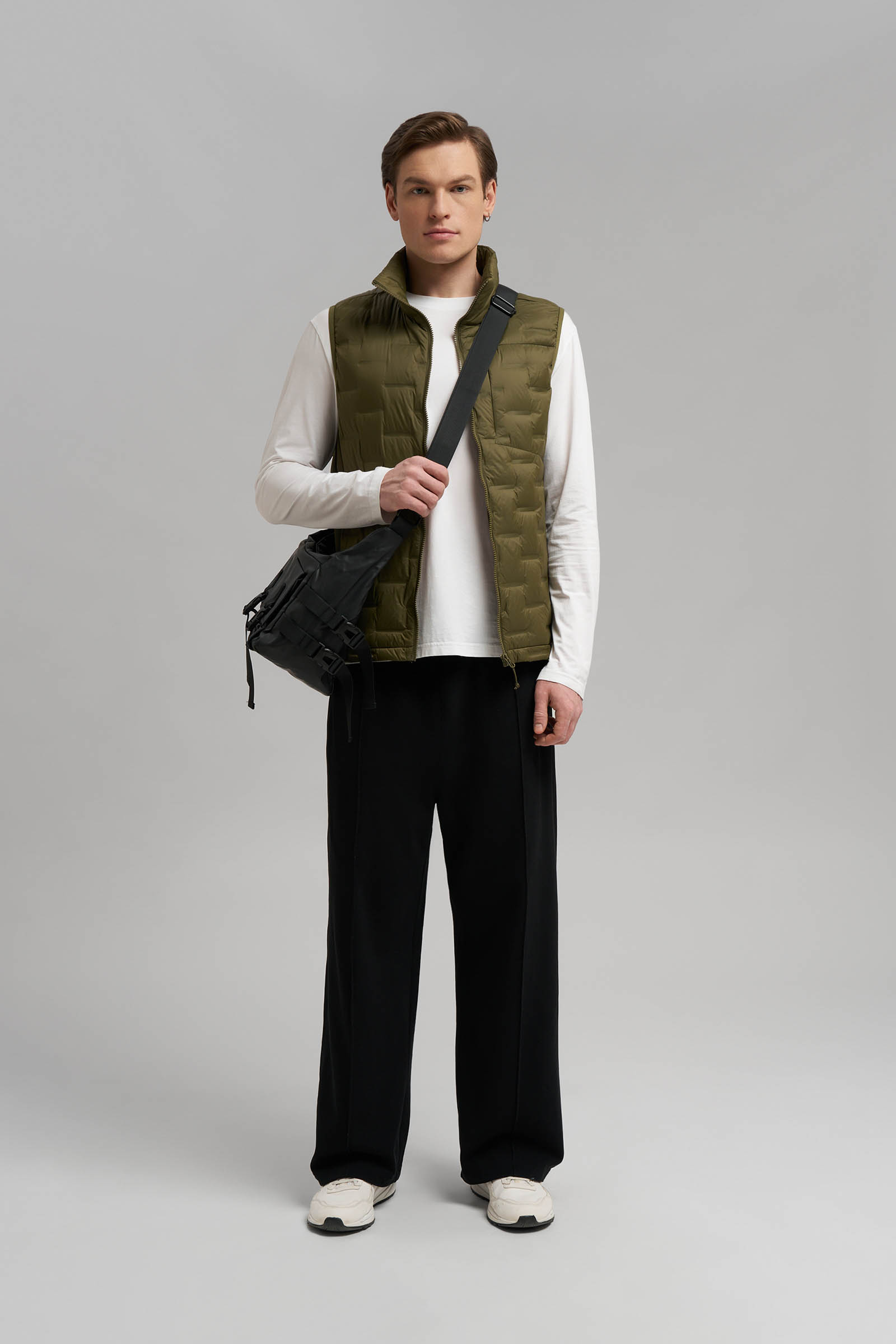 Стеганый пуховый жилет Finn Flare, 905 dune, арт. FBG210100