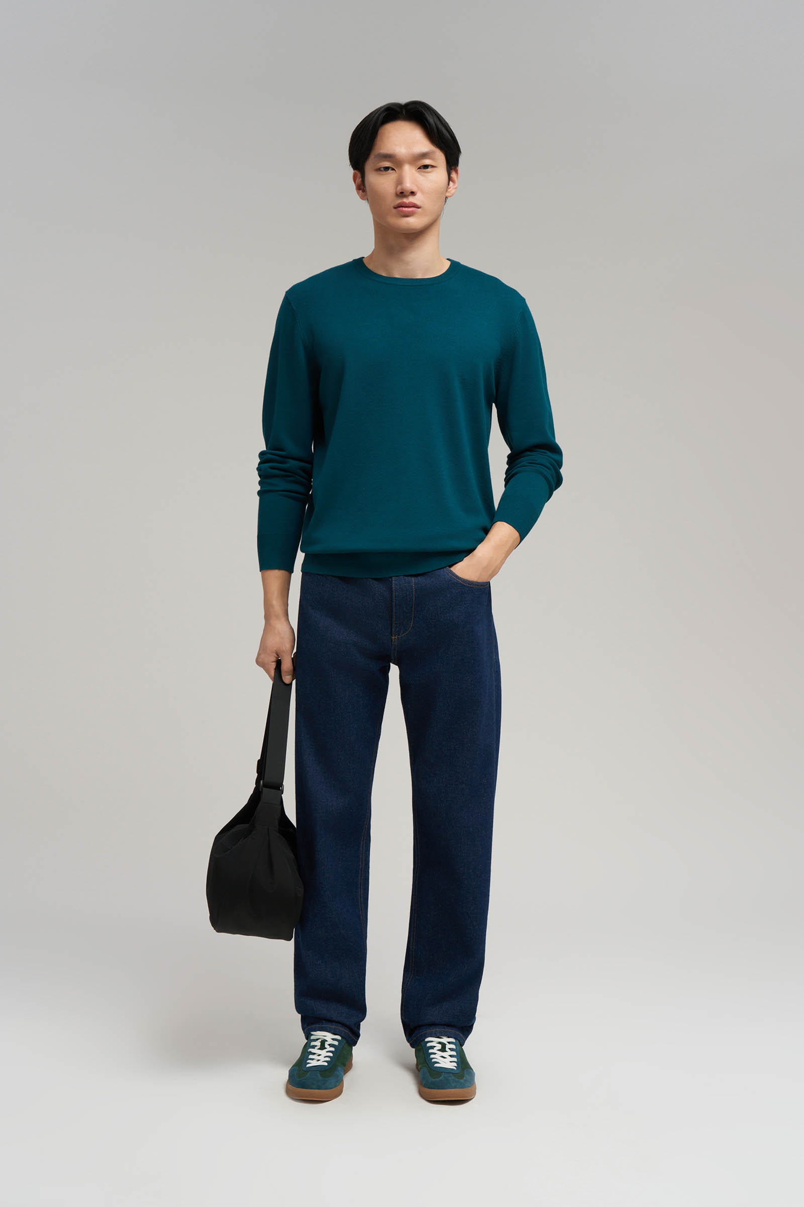 Мужской джемпер Finn Flare, 925 mediterran, арт. FBG21120