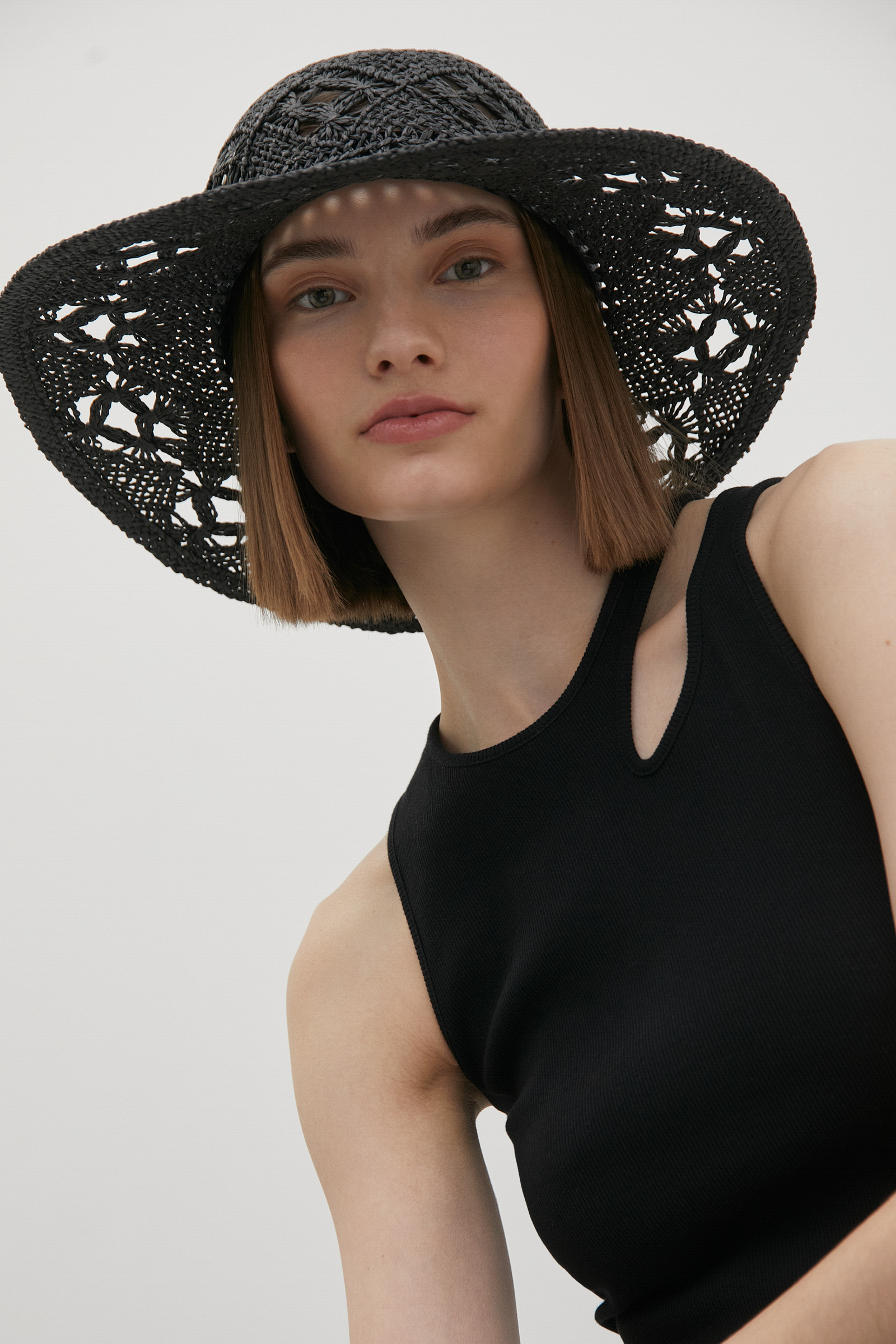 

Шляпа на лето, 200 black, Шляпа на лето