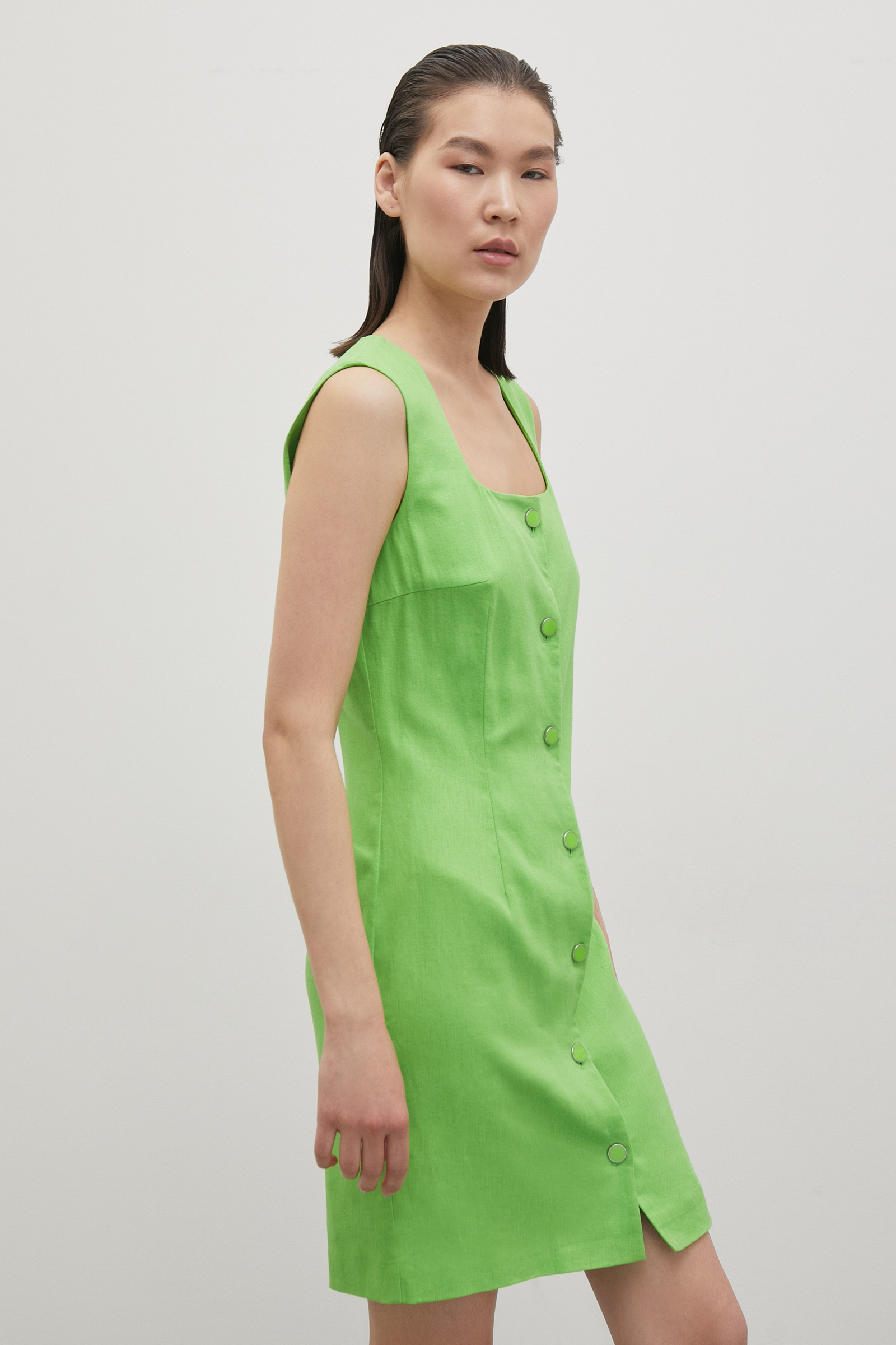 

Платье в длине мини, 521 jasmine green, Платье в длине мини