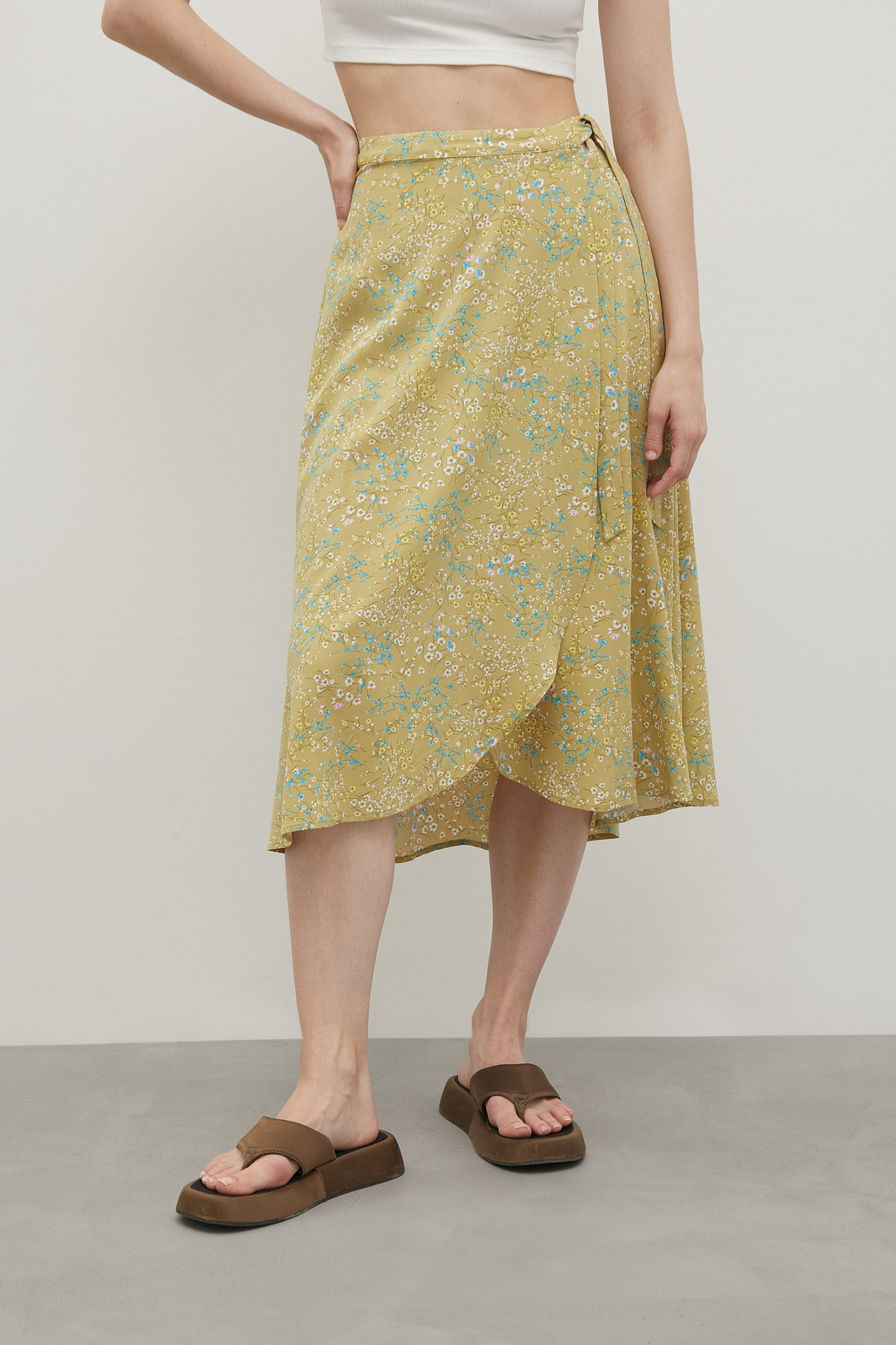 Юбка с принтом