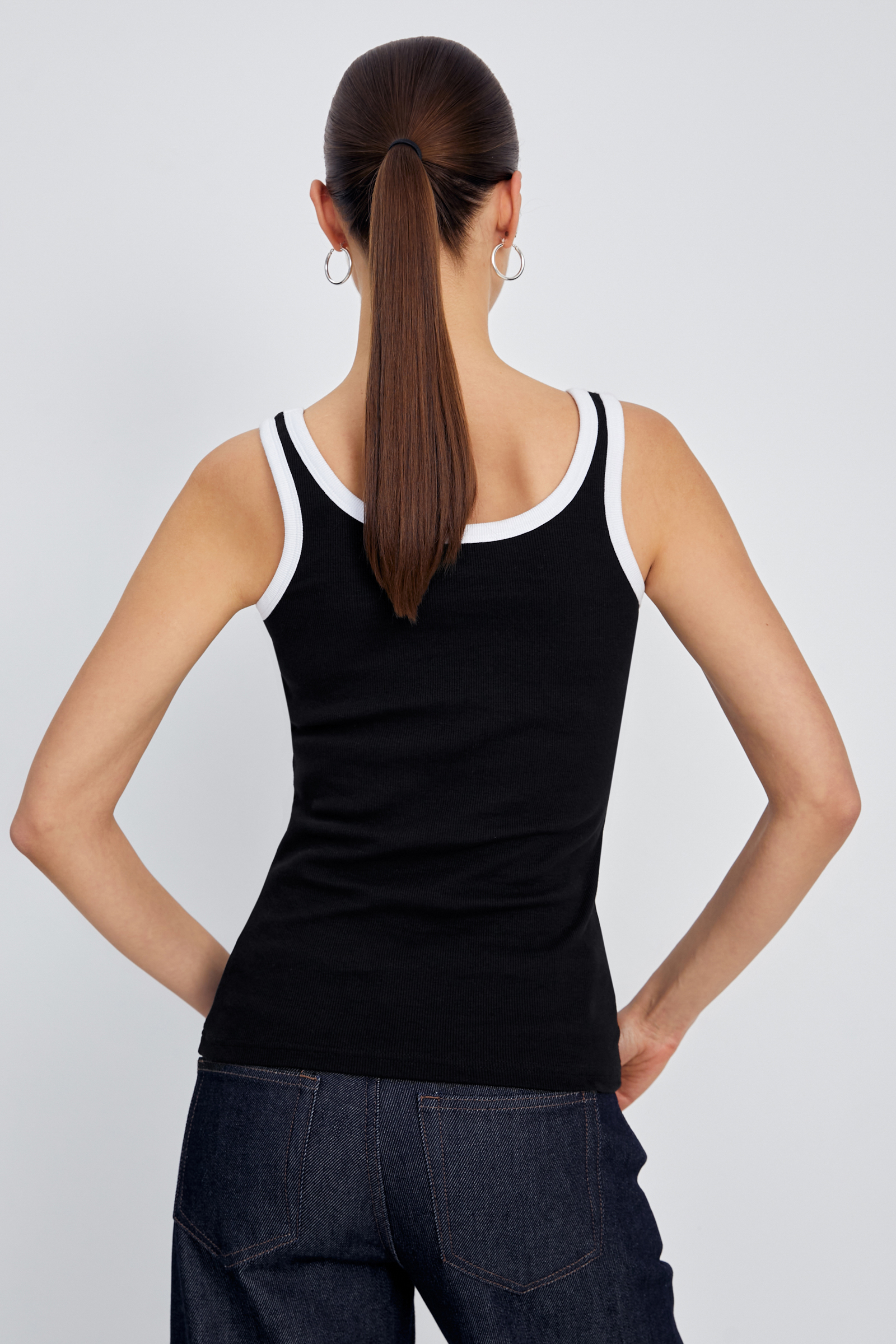 

Майка женская, 200 black, Майка женская