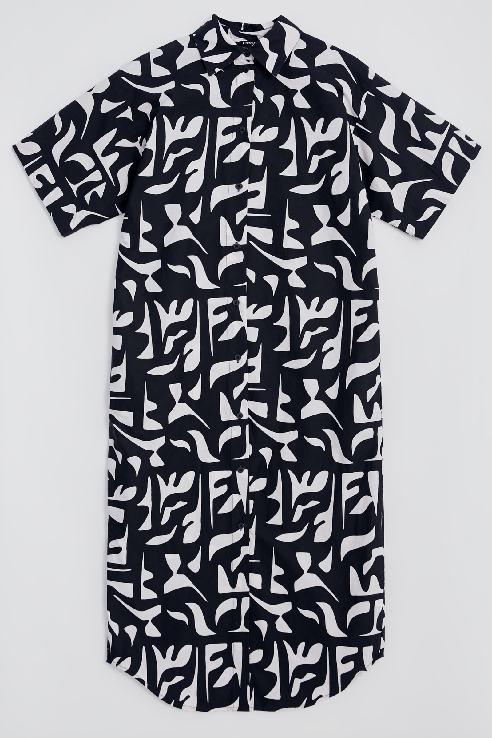 

Платье из хлопка с длинным рукавом, 200 mc black, Платье из хлопка с длинным рукавом