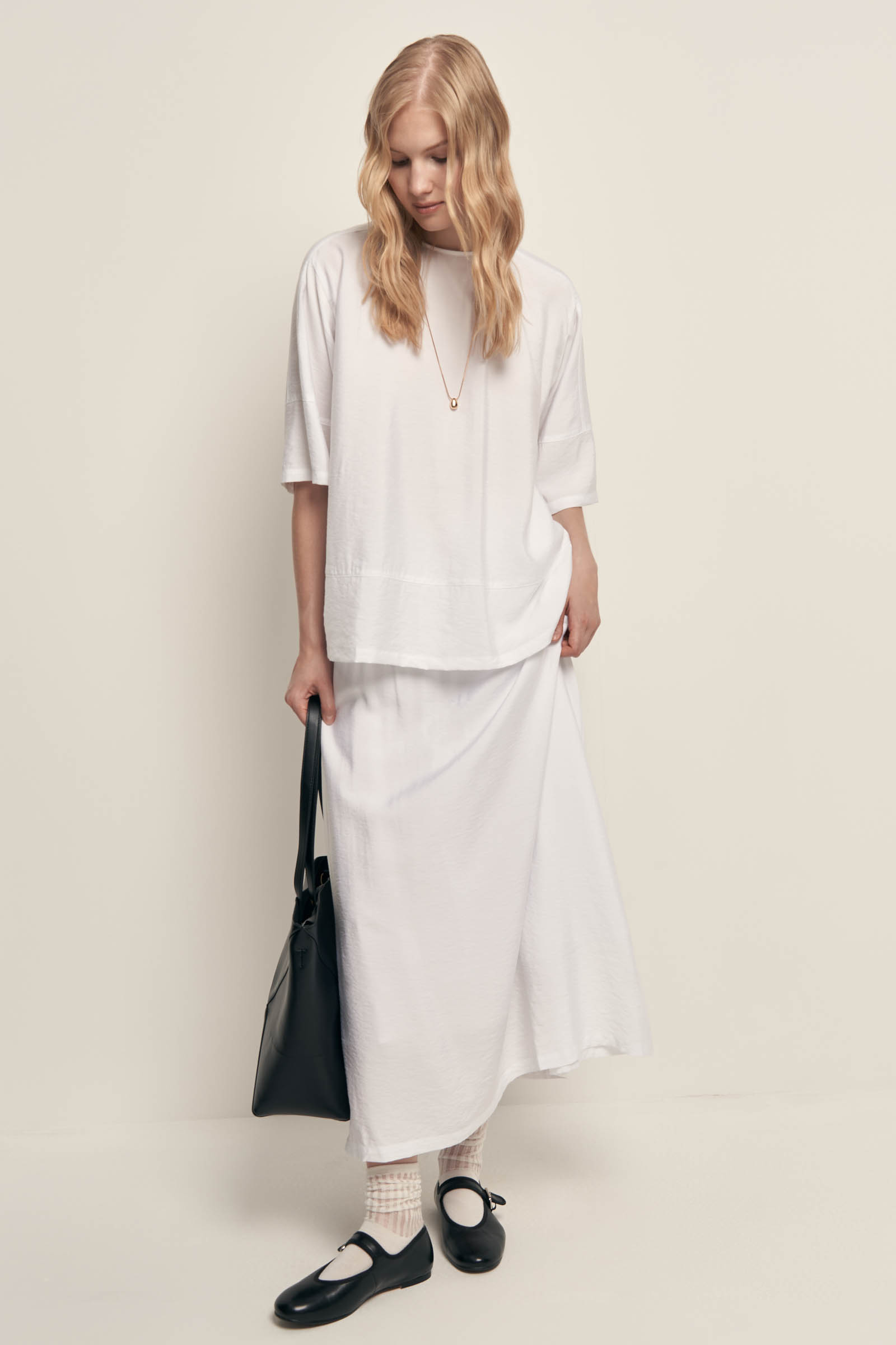 Юбка макси с эластичным поясом 5849₽