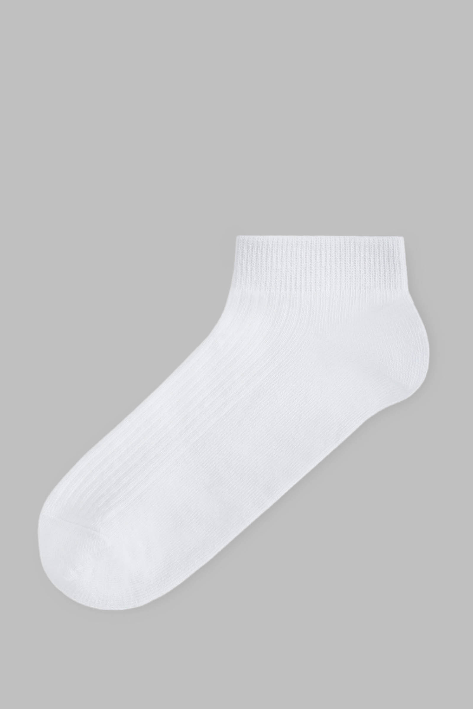 

Укороченные носки из хлопка, 201 white, Укороченные носки из хлопка