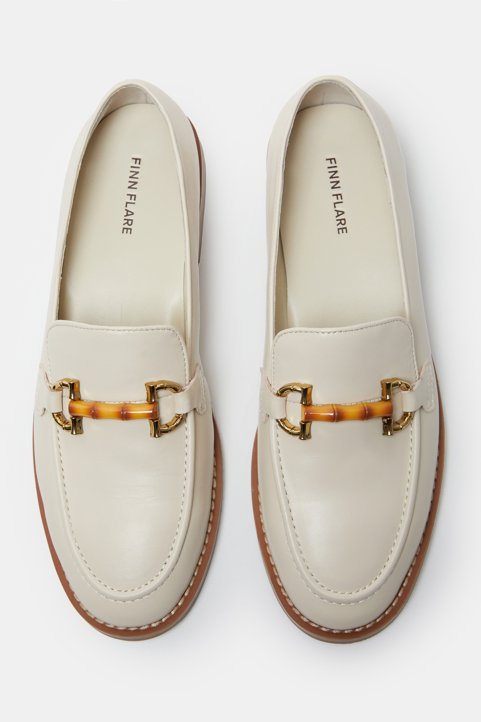 

Лоферы из натуральной кожи, 711 milk, Лоферы из натуральной кожи