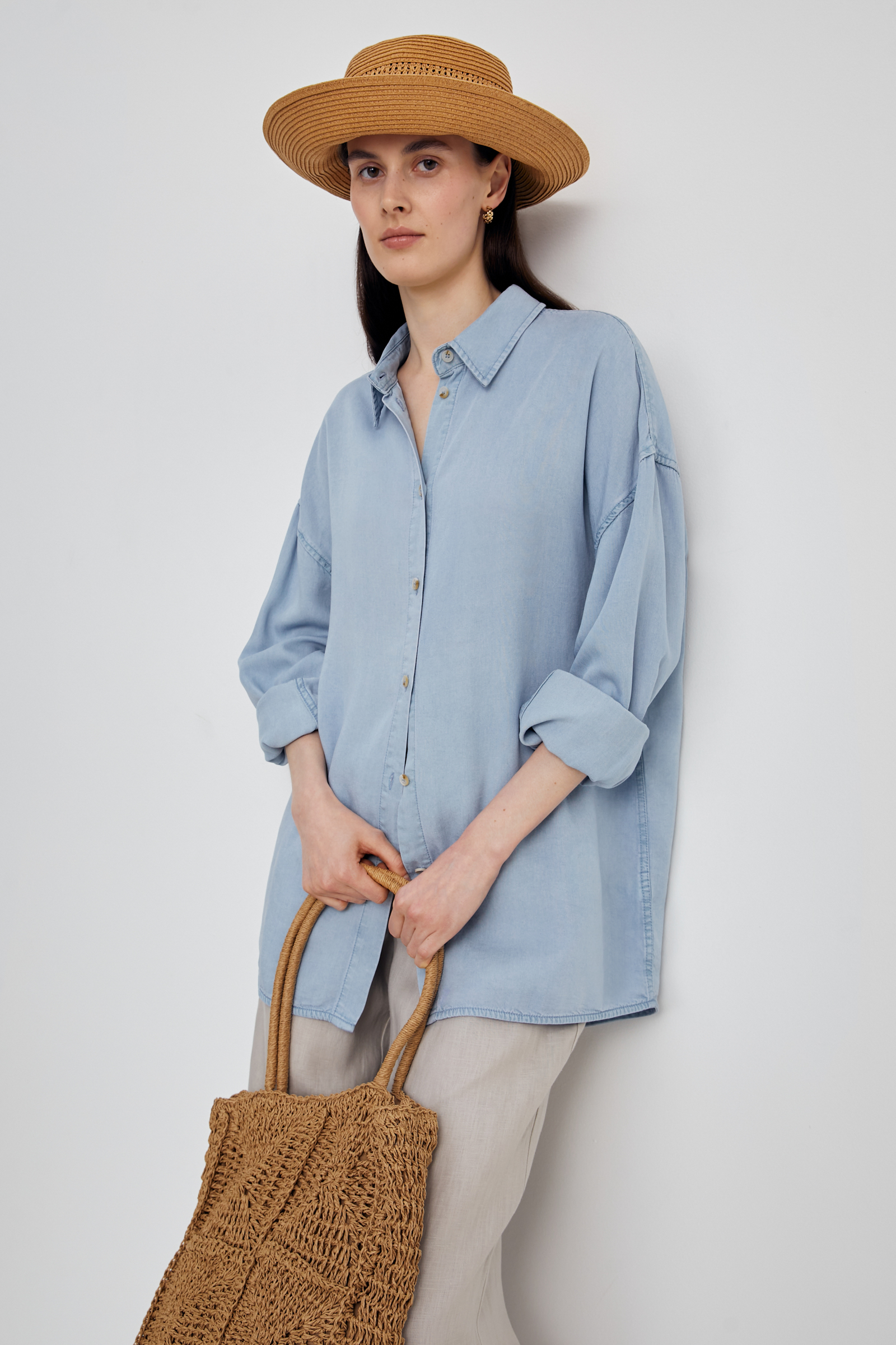 Шляпа плетеная