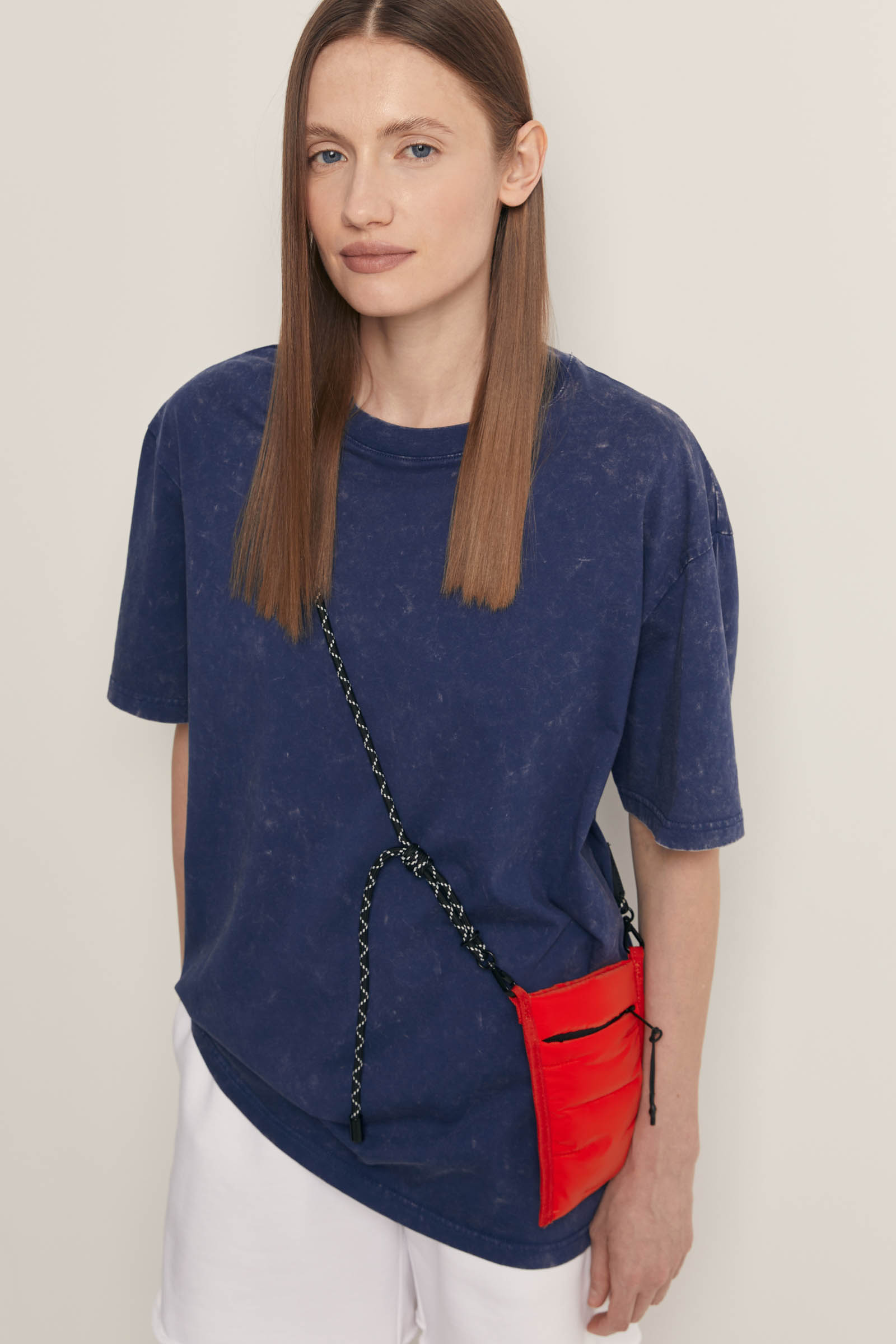 

Футболка свободного силуэта, 101 cosmic blue, Футболка свободного силуэта