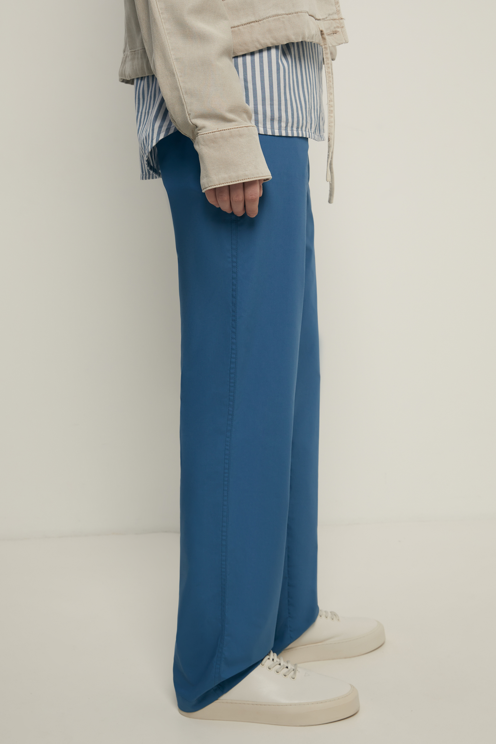 Брюки Finn Flare из хлопка на резинке, 110 delta blue, арт. FSF11083