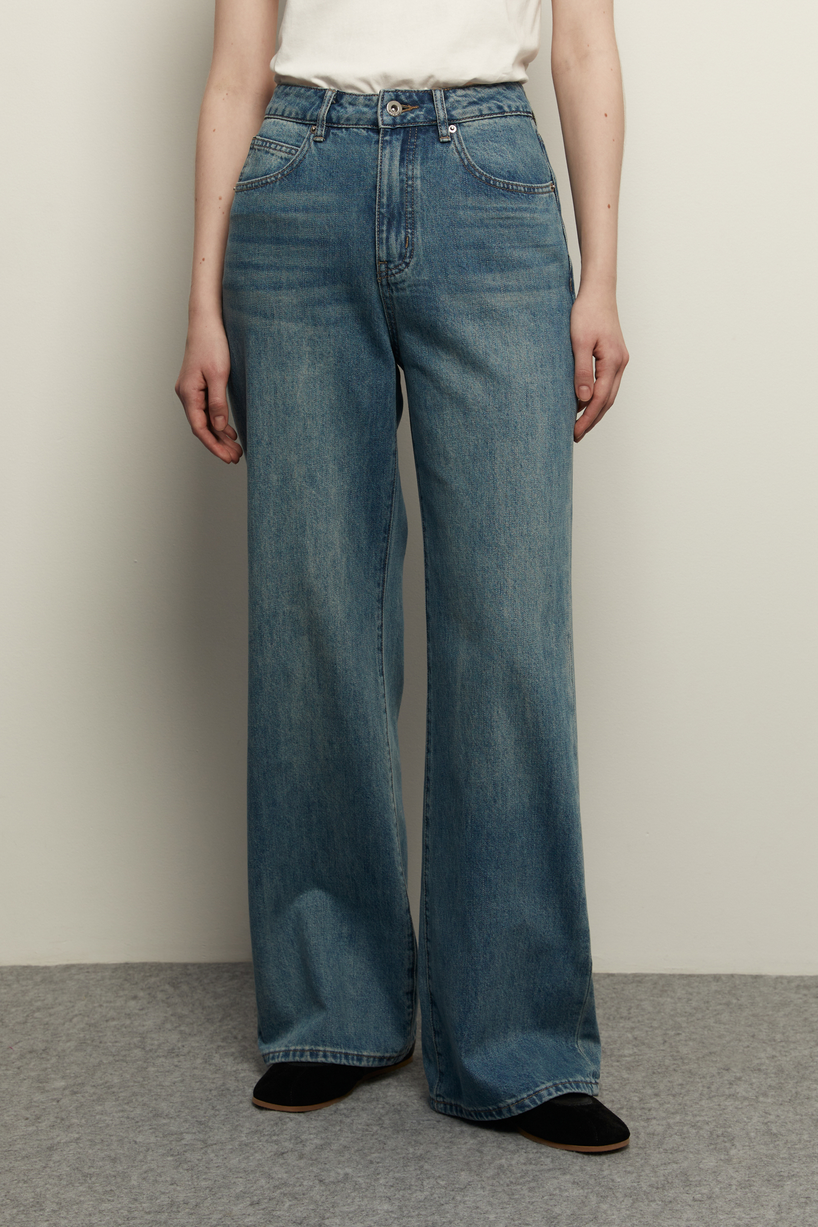 

Джинсы straight fit женские, 1261 light denim, Джинсы straight fit женские
