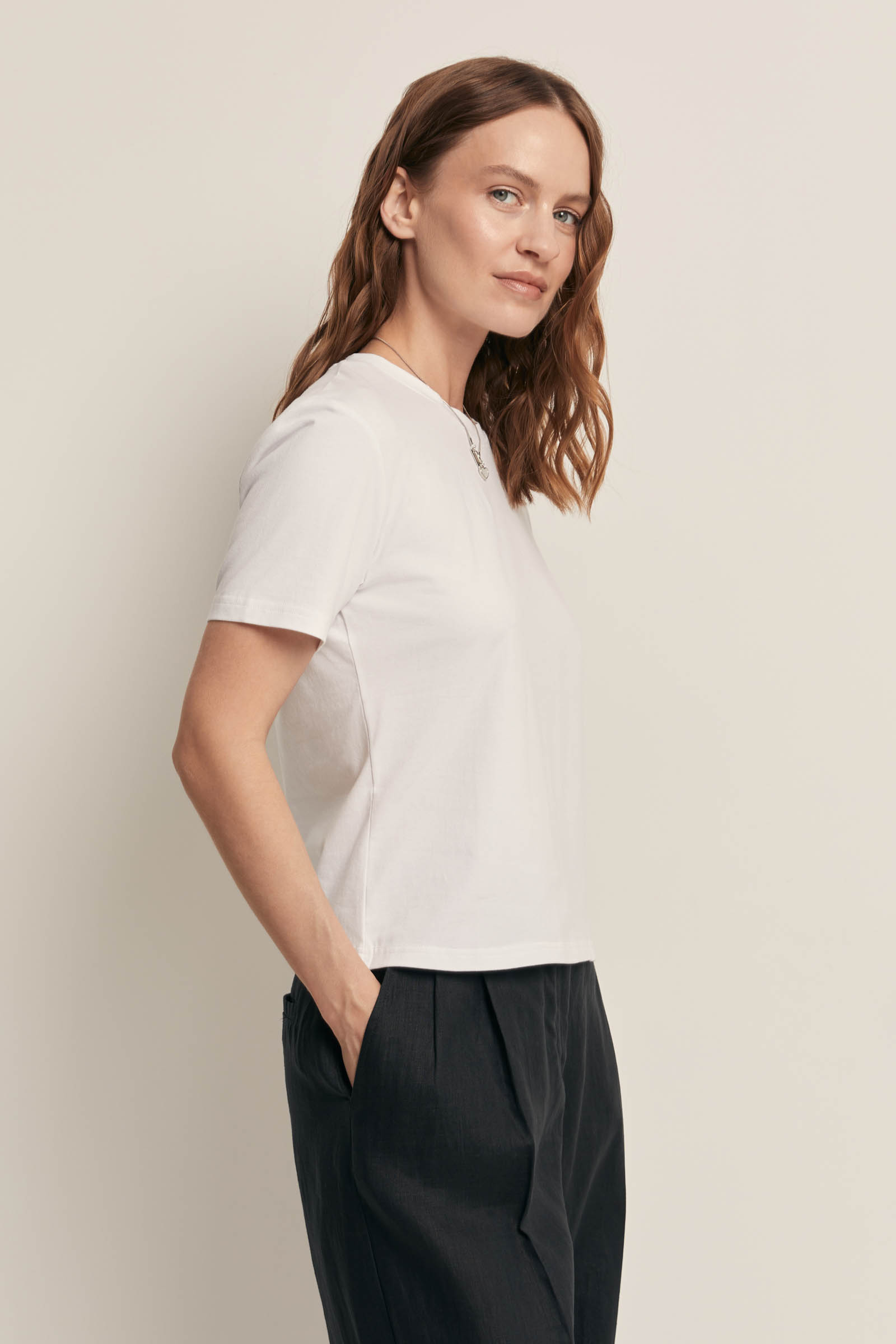 

Футболка приталенного силуэта, 200 black, Футболка приталенного силуэта