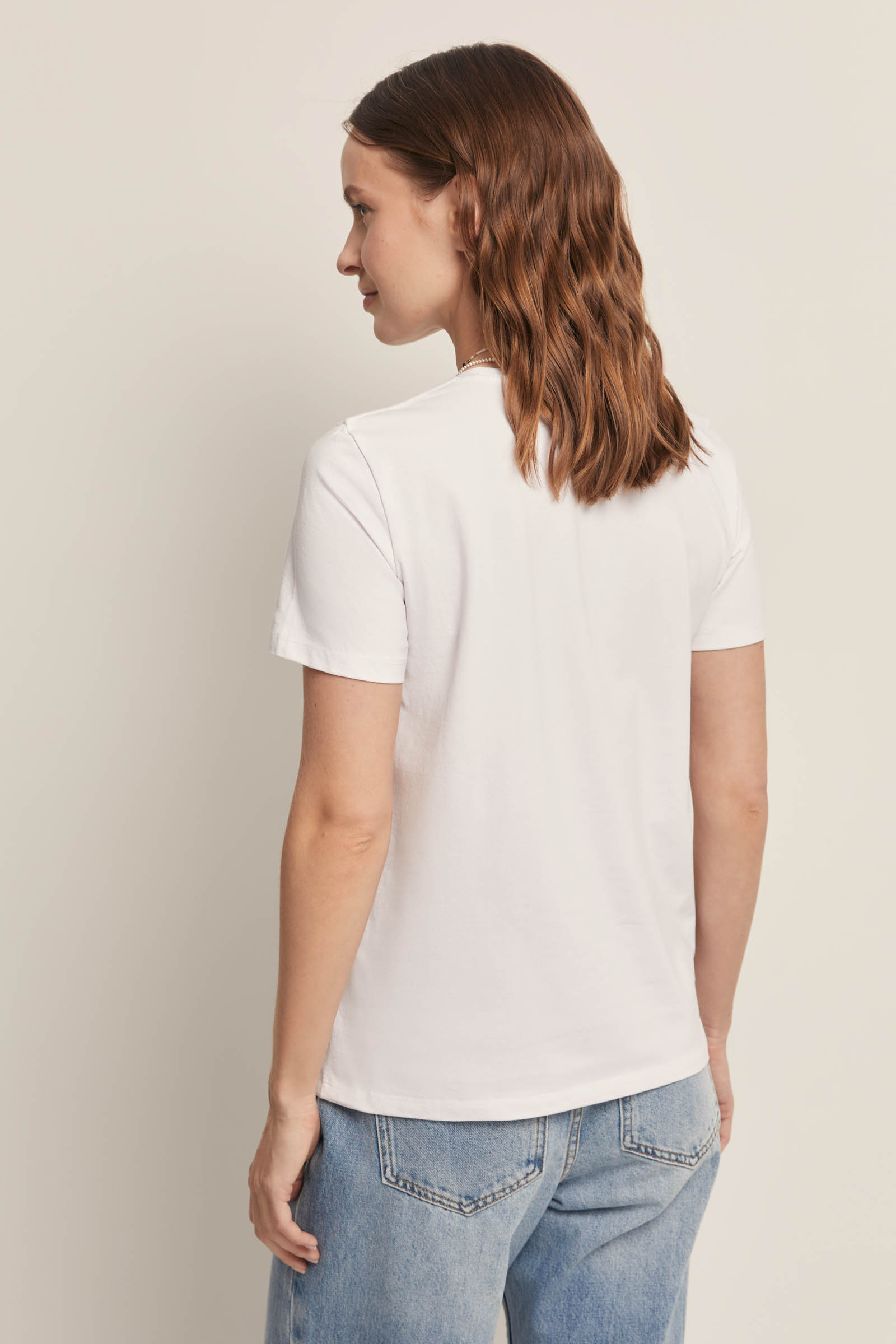 

Футболка прямого кроя с принтом, 201 white, Футболка прямого кроя с принтом