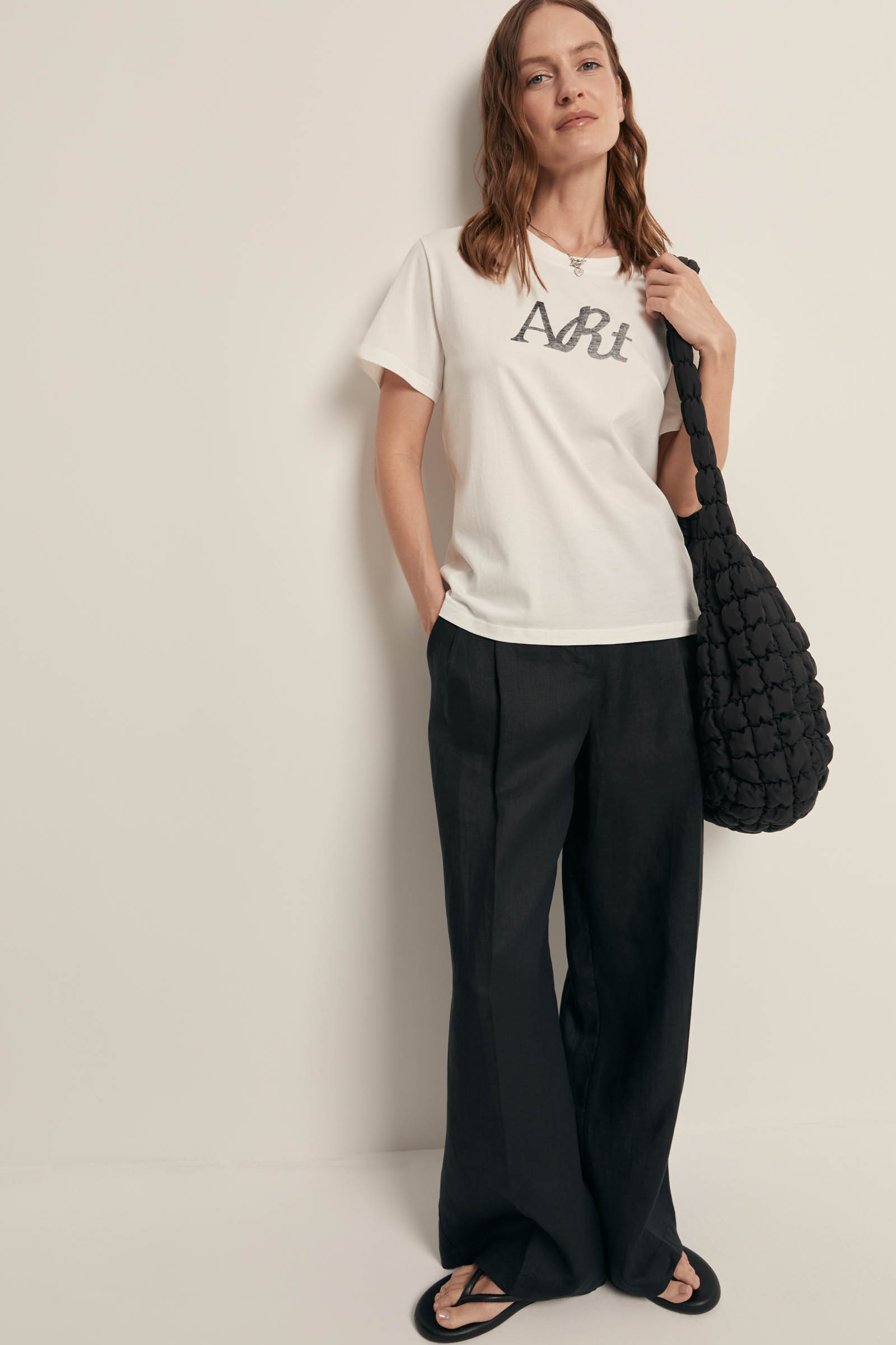 Футболка Finn Flare с принтом, 201 white, арт. FSF110124