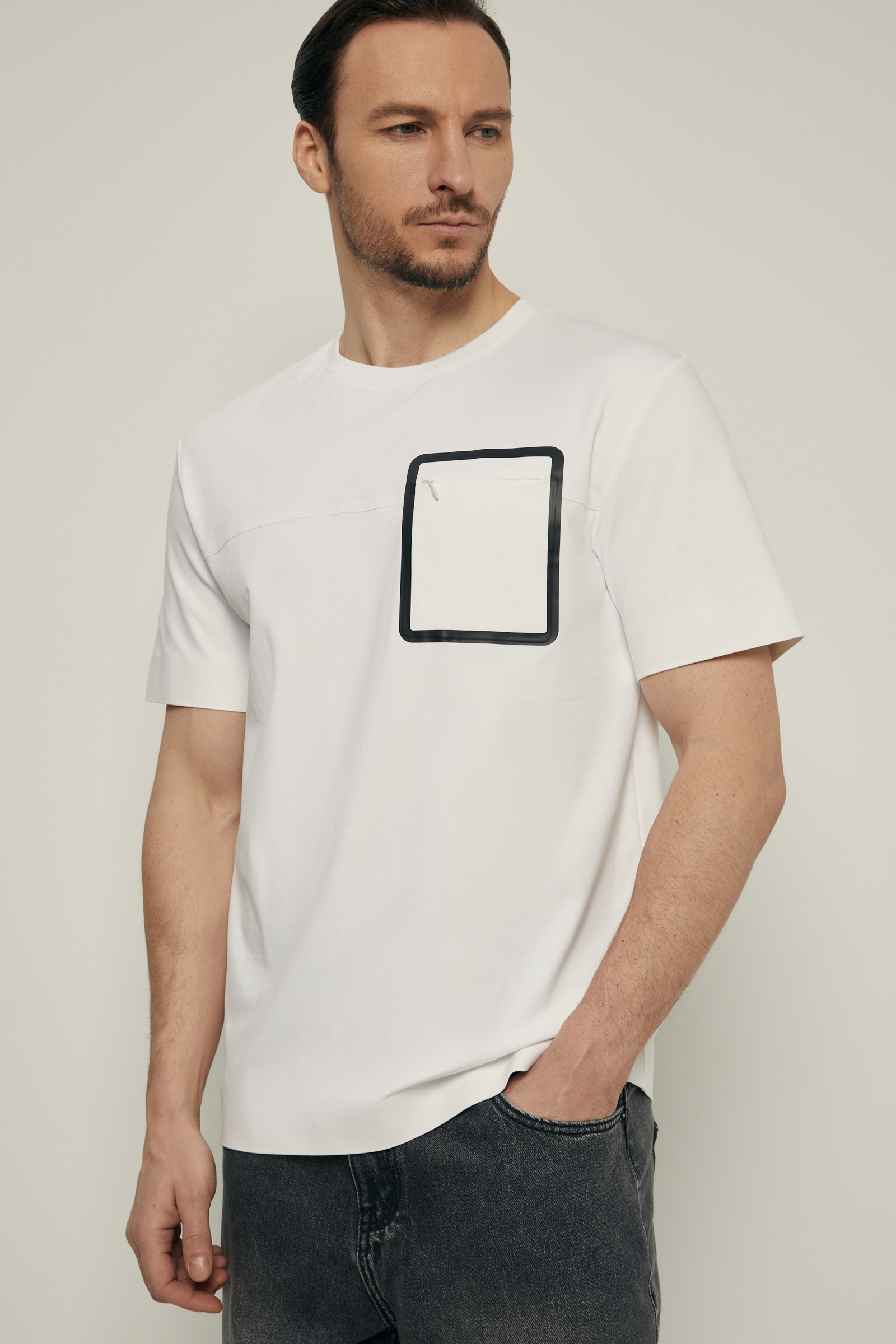 Футболка из трикотажного интерлока 1990₽