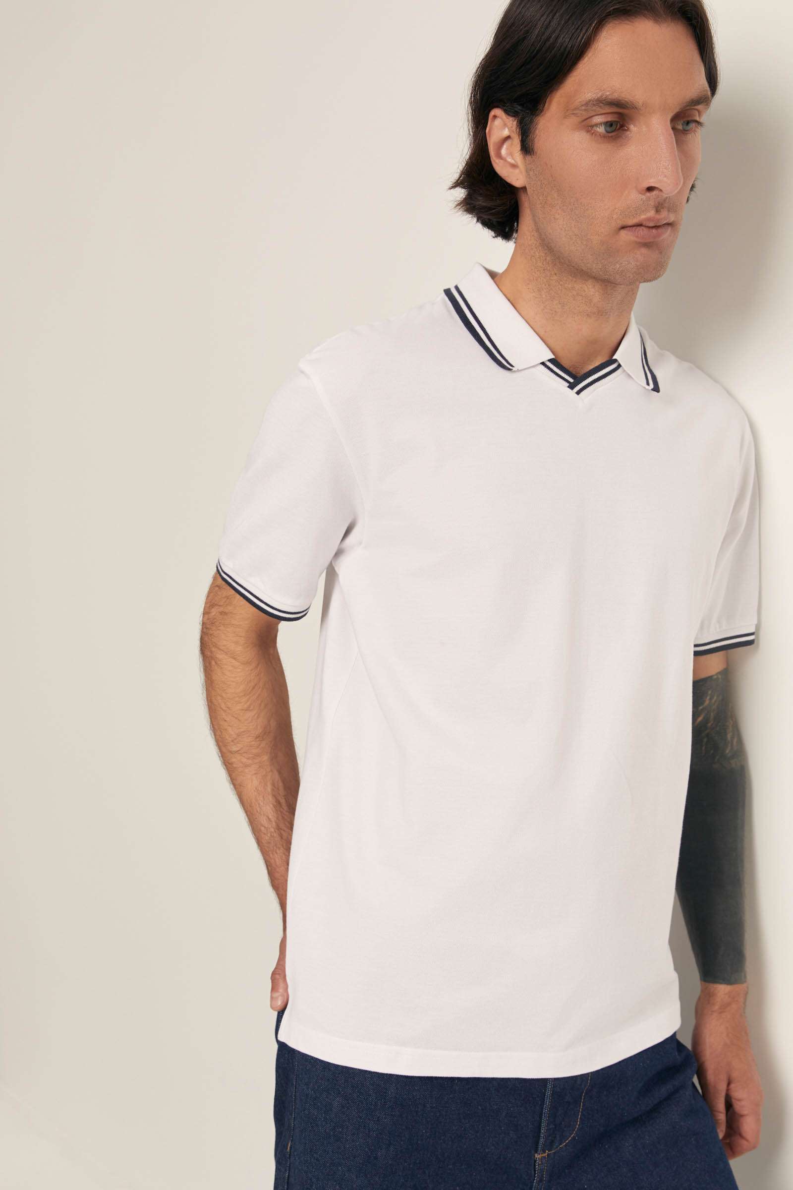 Поло Finn Flare, 201 white, арт. FSF21039