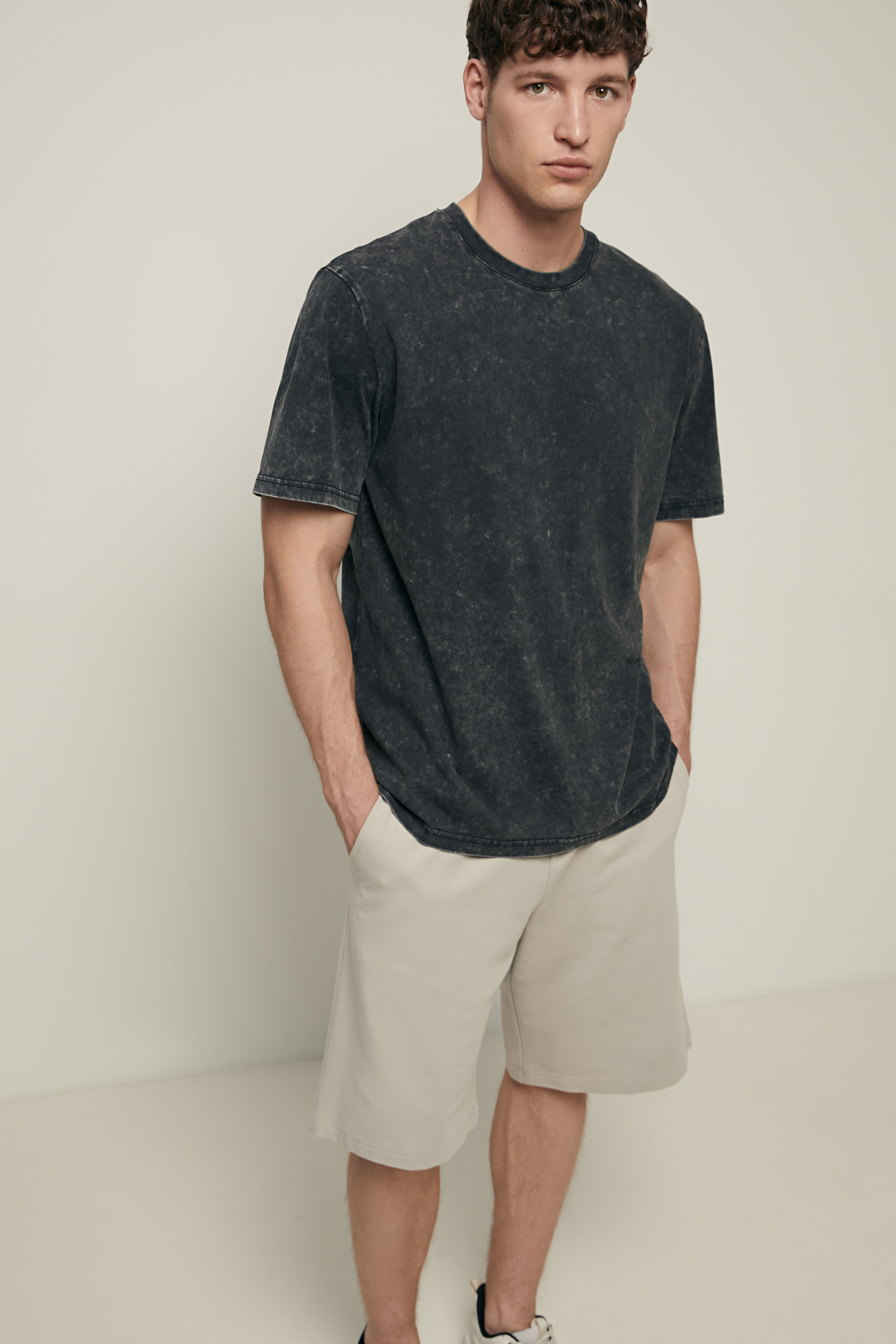 Футболка Finn Flare базовая, серый, арт. FSF21094