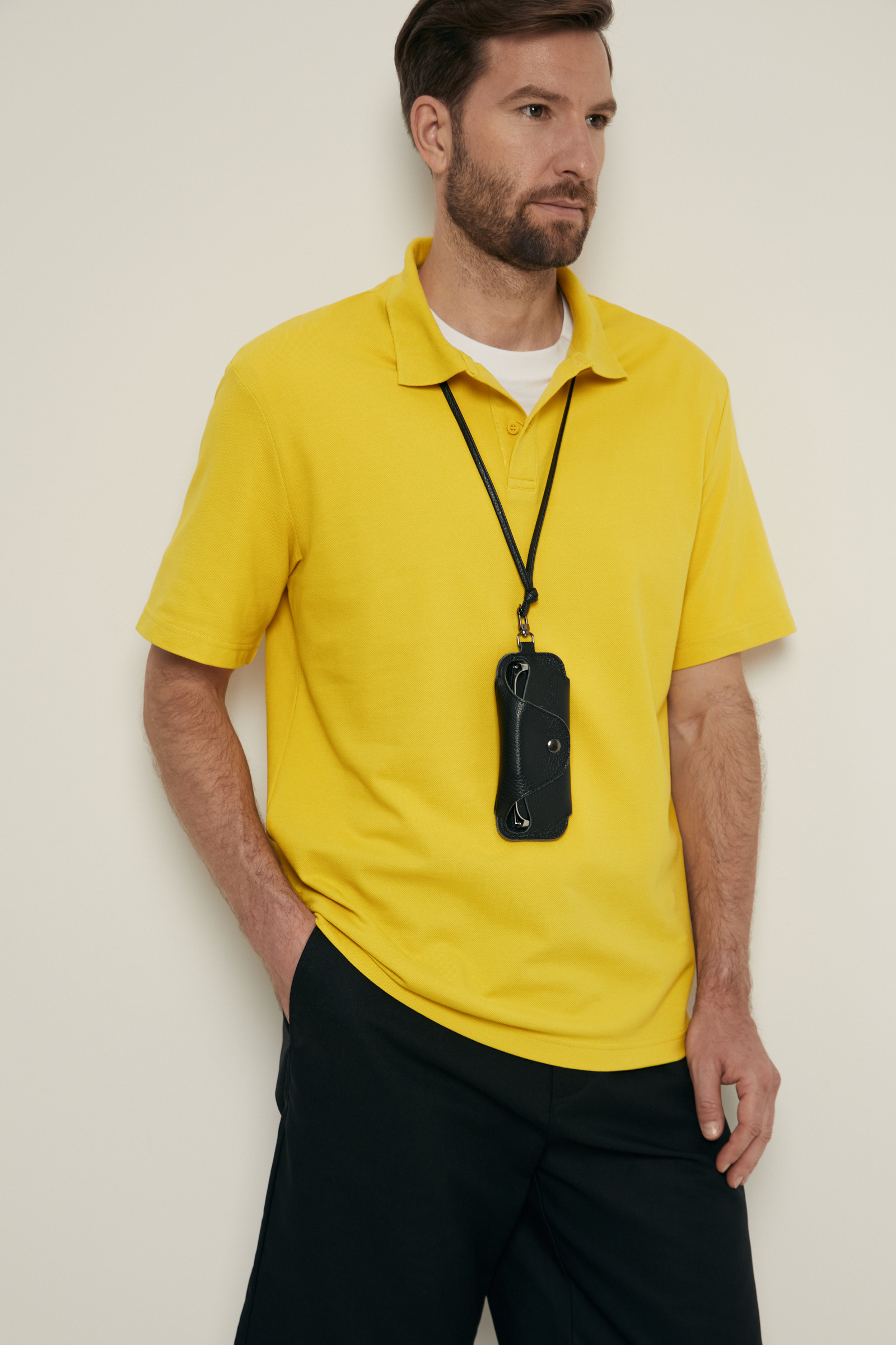 

Поло из трикотажа пике, 464 keitt, Поло из трикотажа пике