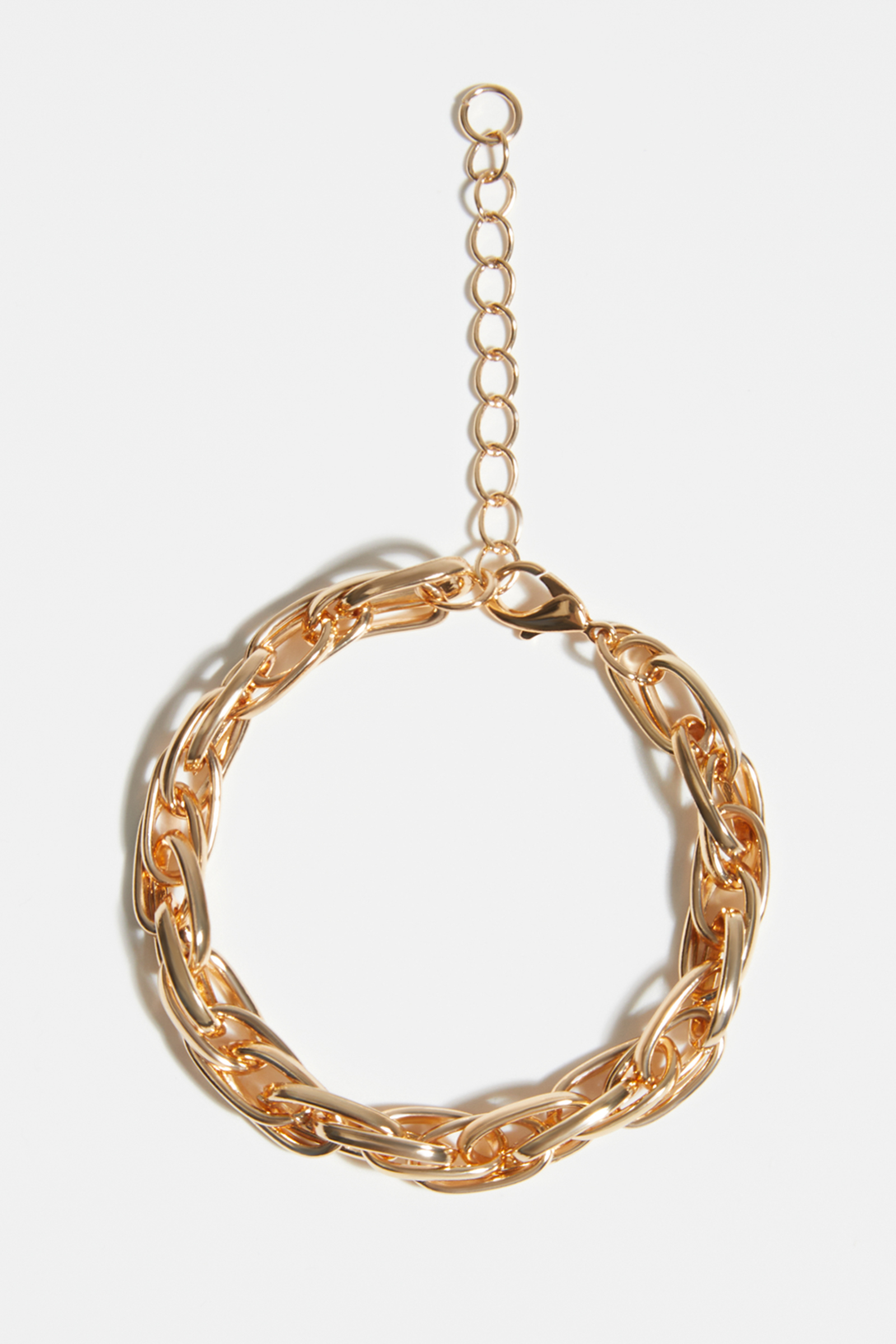 

Браслет из крупных звеньев, 466 gold metal, Браслет из крупных звеньев