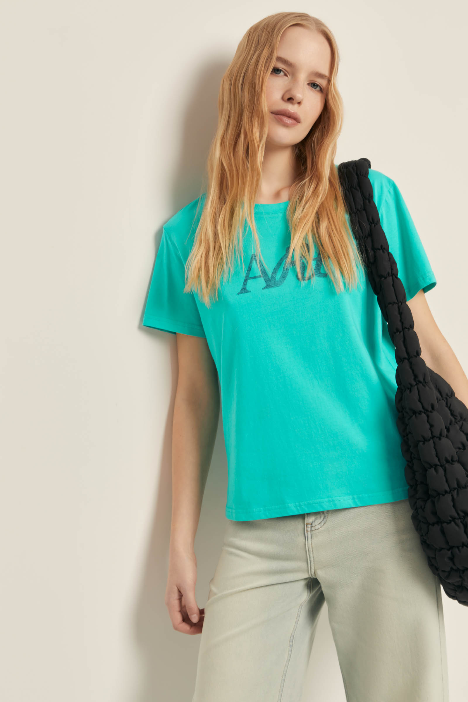 Футболка Finn Flare с принтом, 569 jelly mint, арт. FSF110124