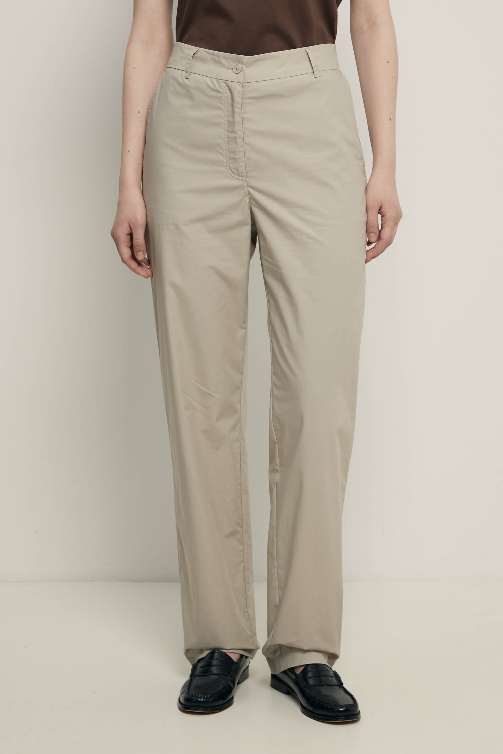 Брюки из хлопка на резинке 1990₽