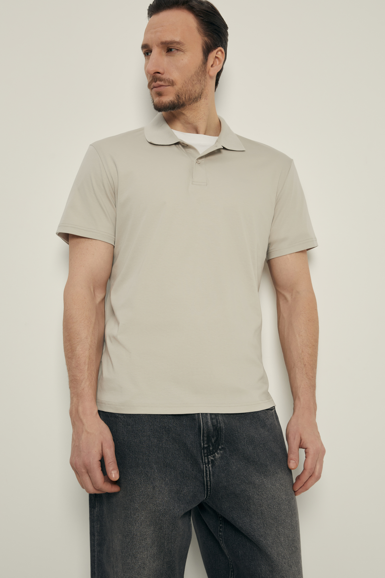 Базовое поло из мерсеризованного хлопка 4999₽