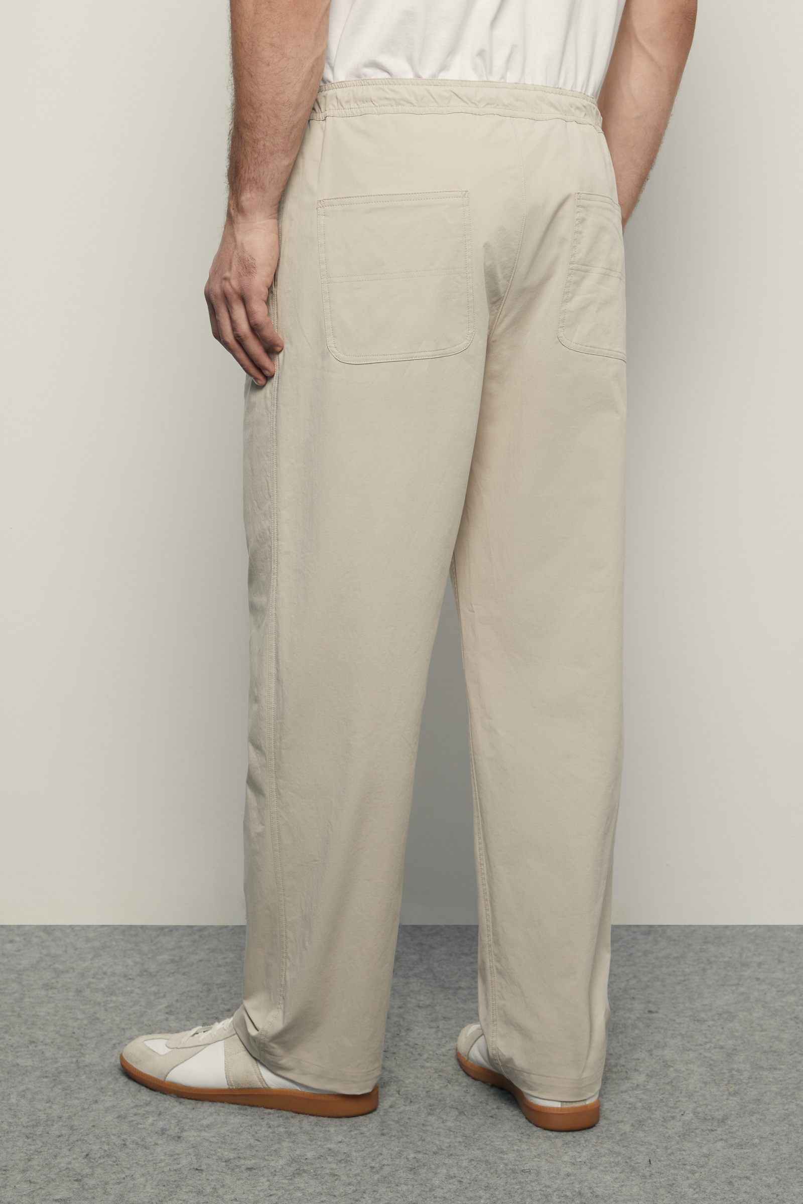 

Брюки широкого кроя на резинке, 202 graphite, Брюки широкого кроя на резинке