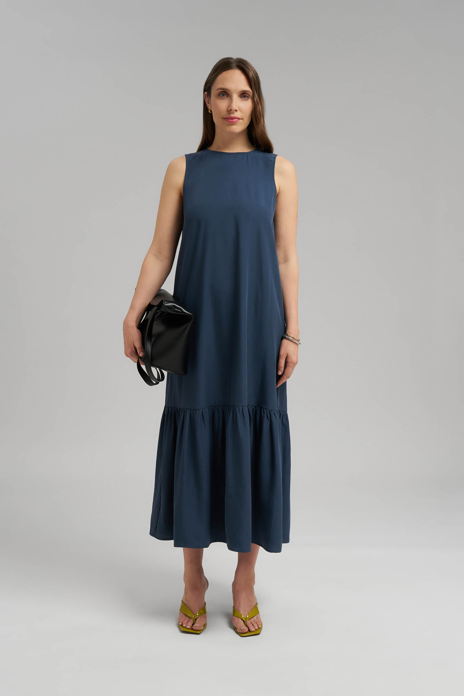 Сарафан Finn Flare А-силуэта, синий, арт. FSG110192