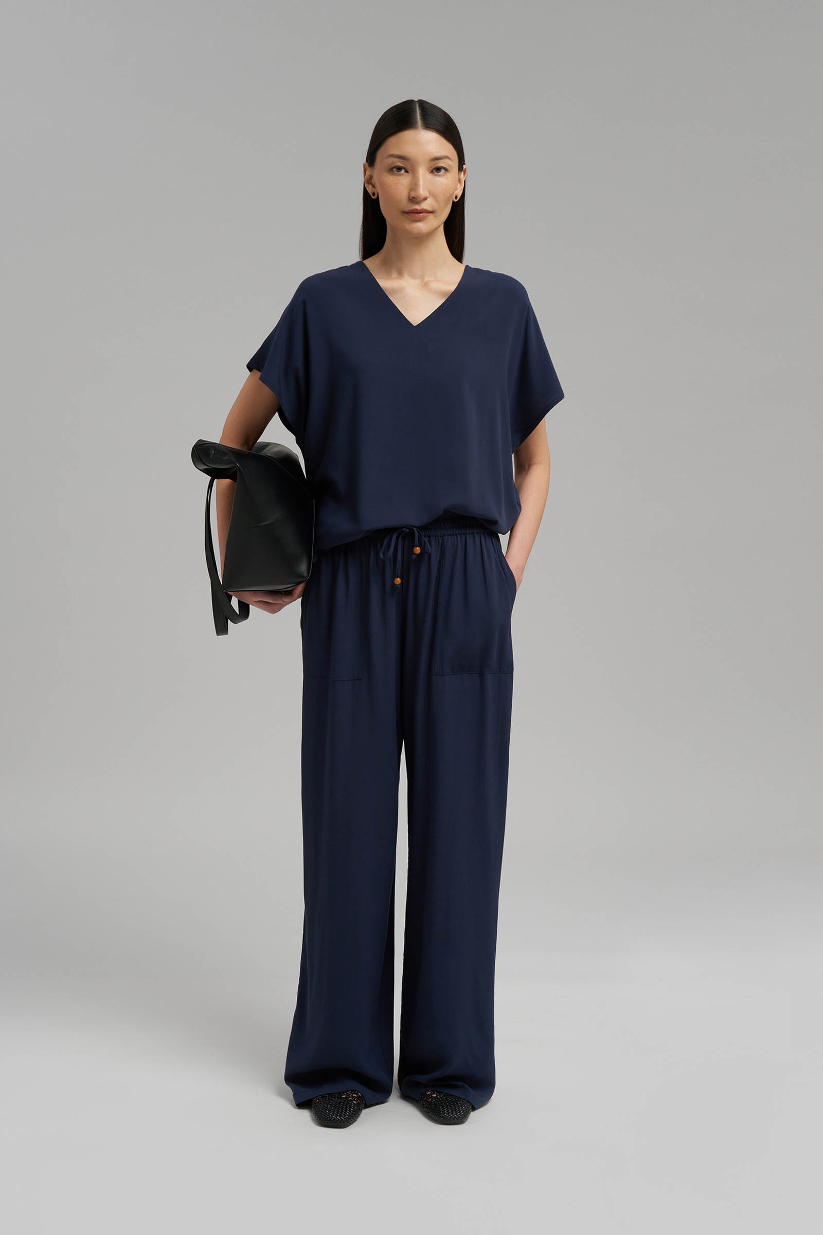 Блузка Finn Flare, синий, арт. FSG110203