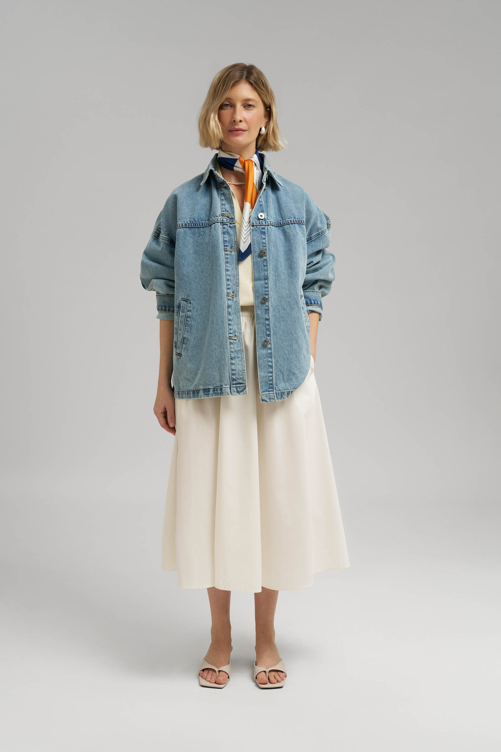 Куртка женская Finn Flare, голубой, арт. FSG15011