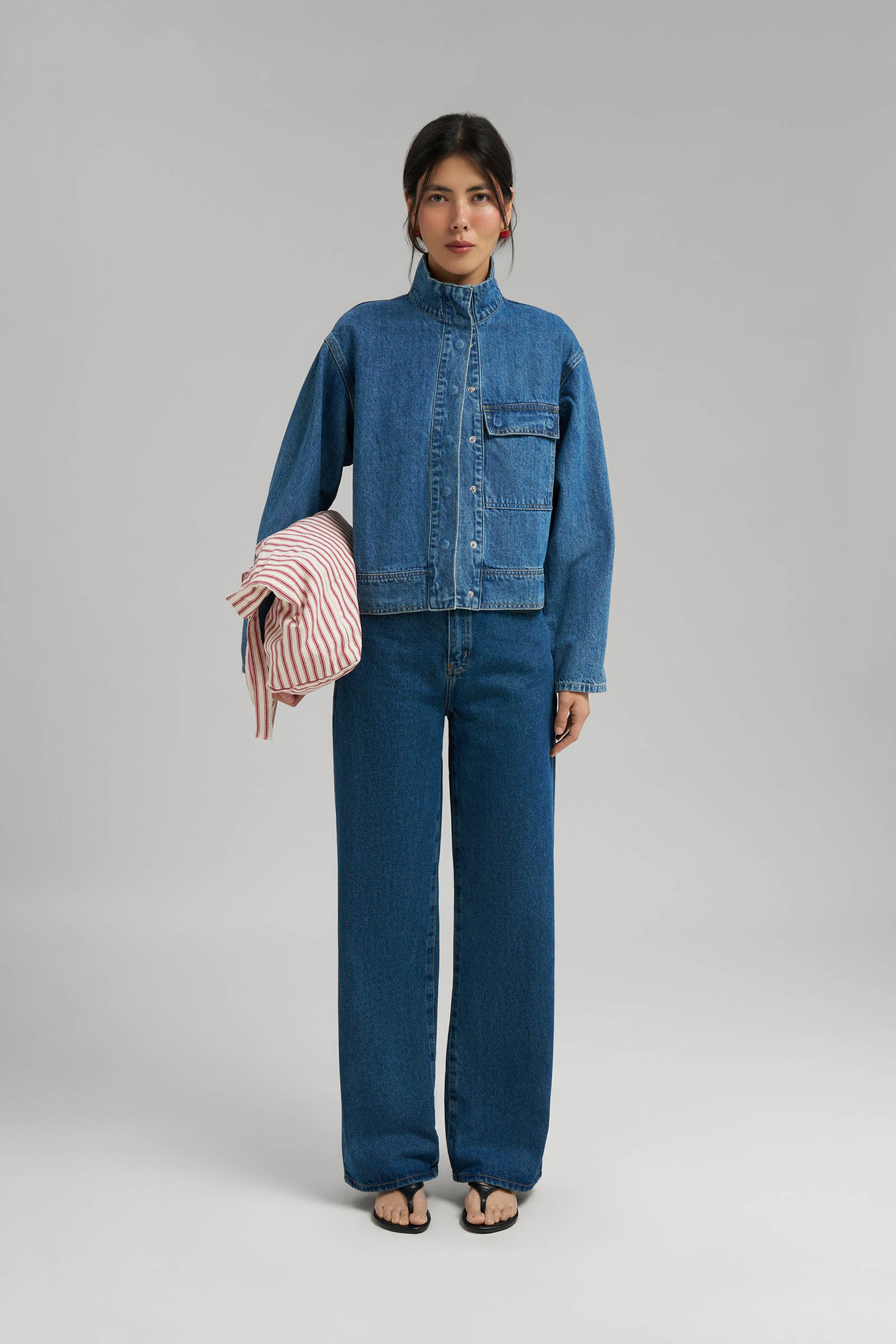 Джинсы женские Finn Flare, синий, арт. FSG15003