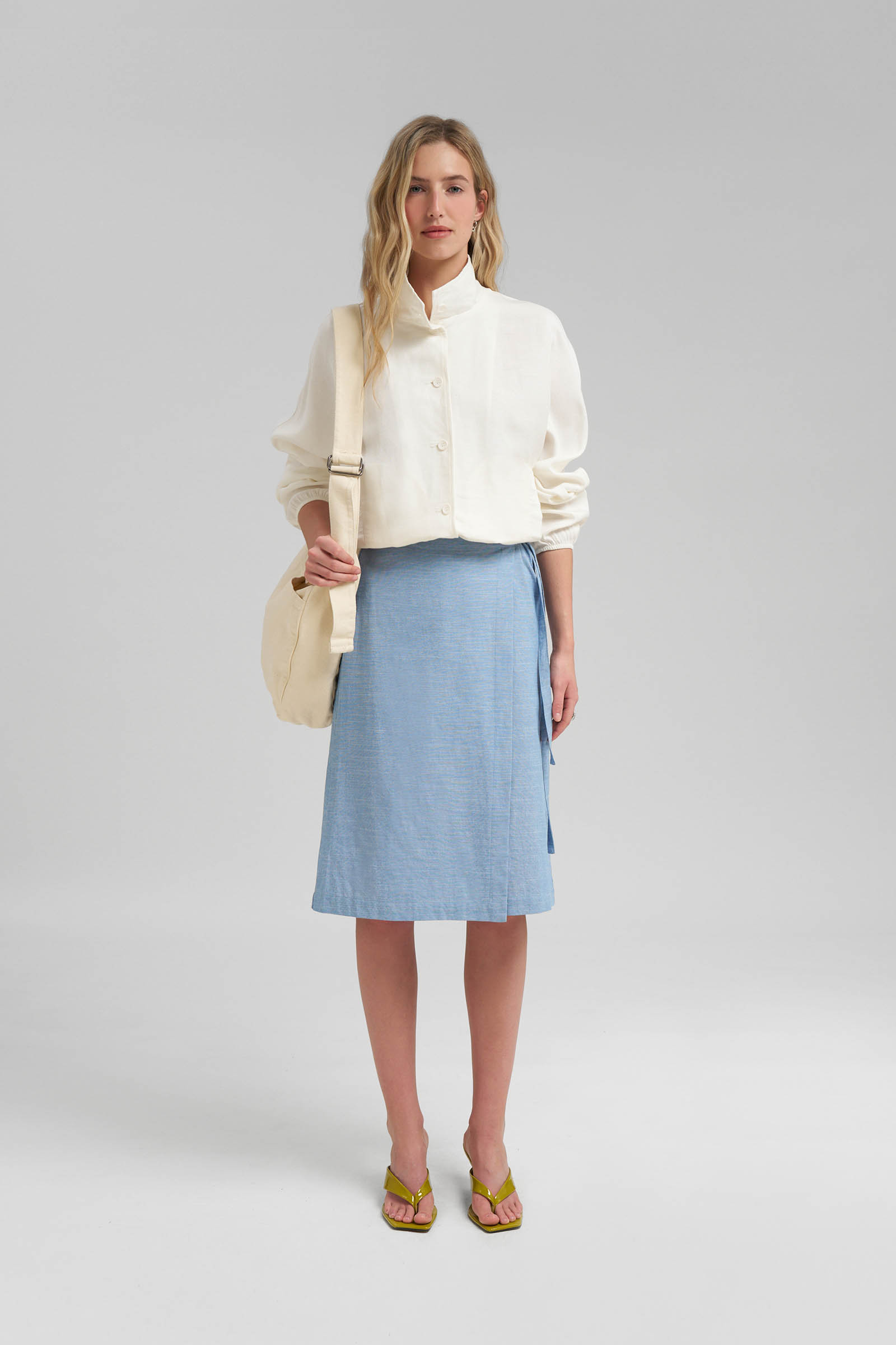 Юбка Finn Flare, голубой, арт. FSG110142