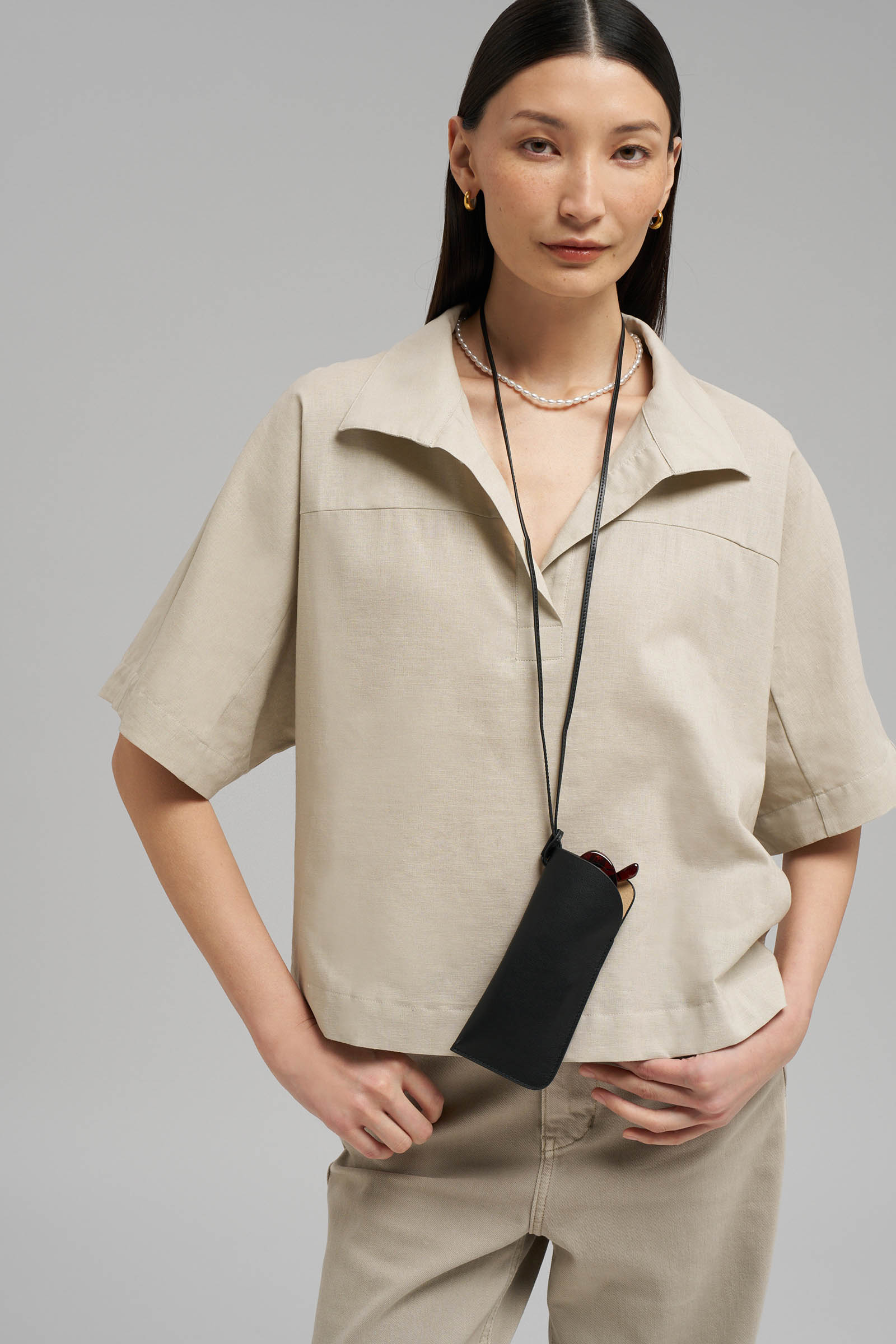 Футляр для очков Finn Flare, черный, арт. FSG91600