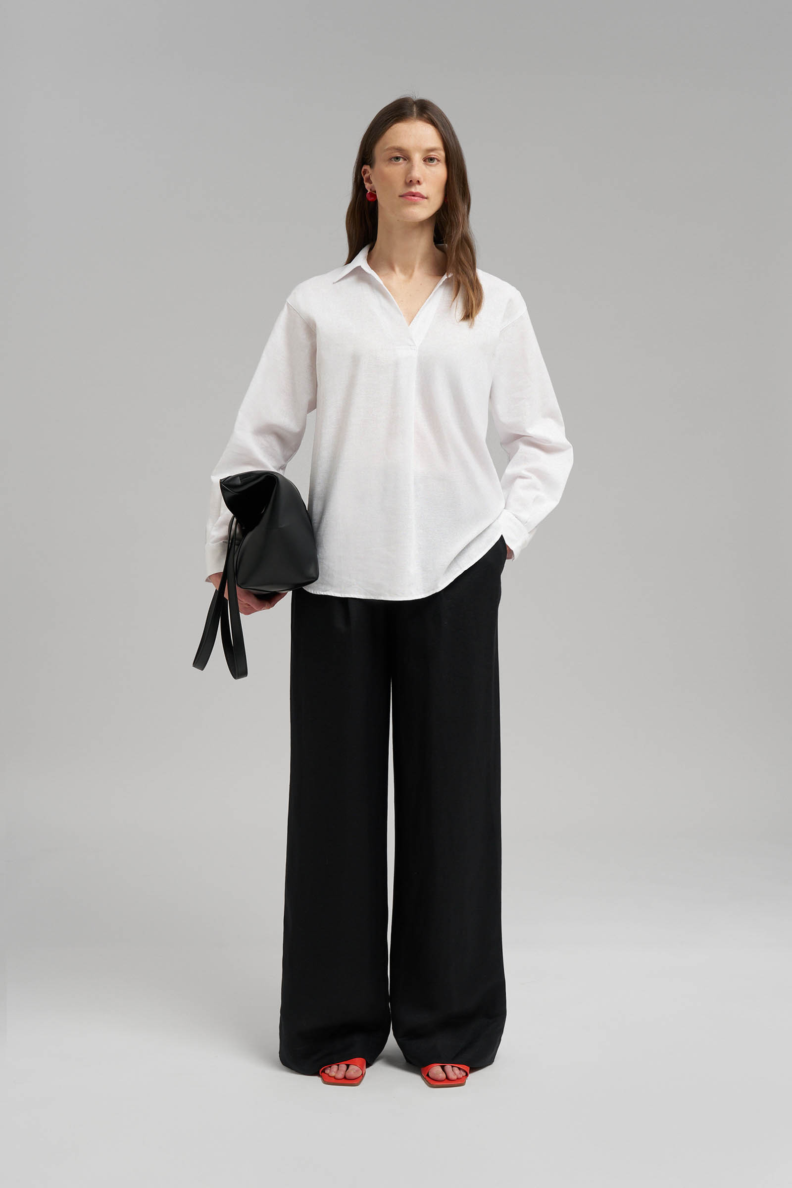 Блузка Finn Flare, белый, арт. FSG110211