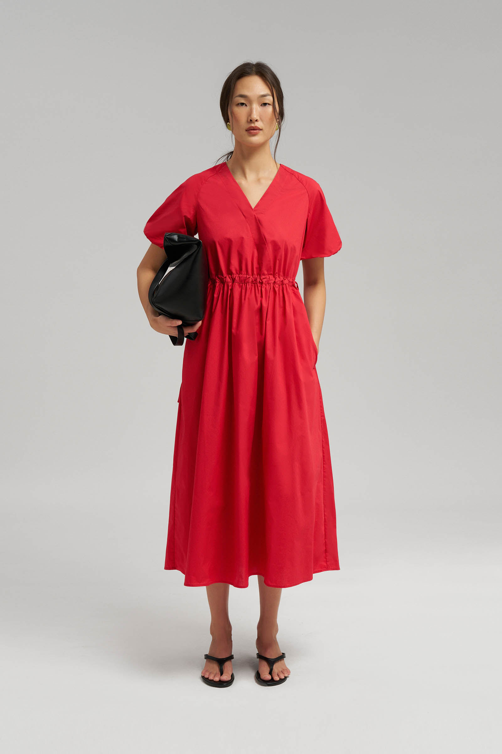 Платье женское Finn Flare, красный, арт. FSG110182