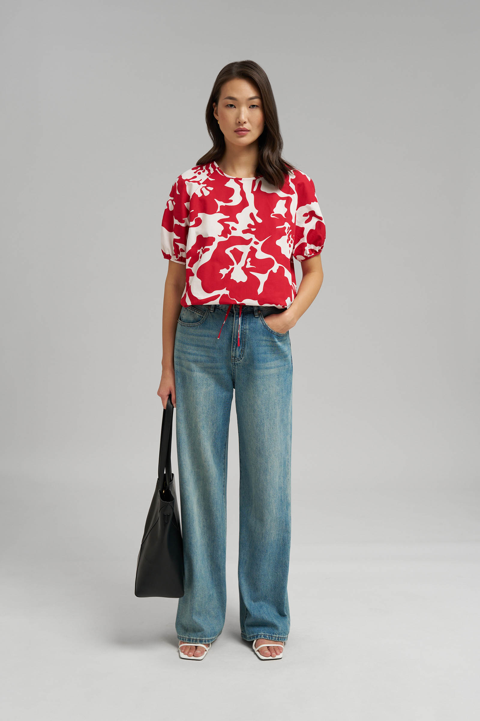 Блузка женская Finn Flare, разноцветный, арт. FSG110205